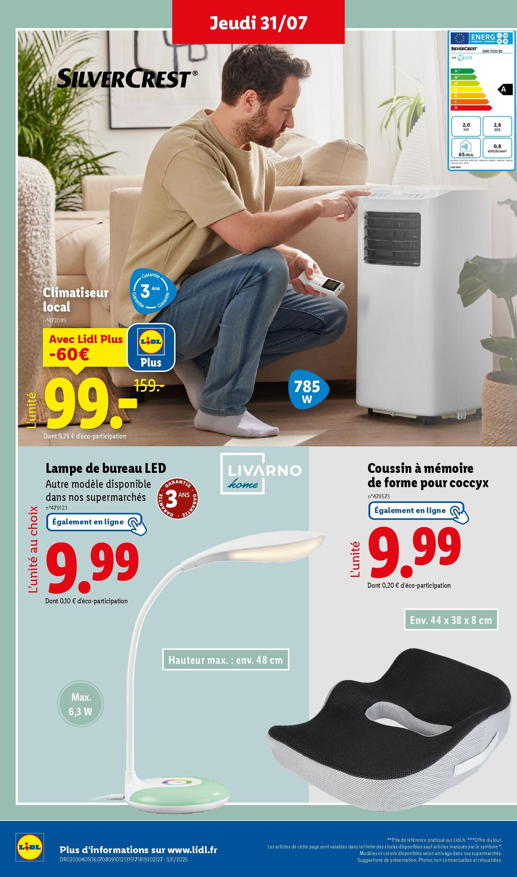 LIDL catalogue semaine 30 - brochure valable à partir du 31/07/2025, page 42 sur 73 LIDL catalogue semaine 30 - brochure valable à partir du 31/07/2025, page 42 sur 73
