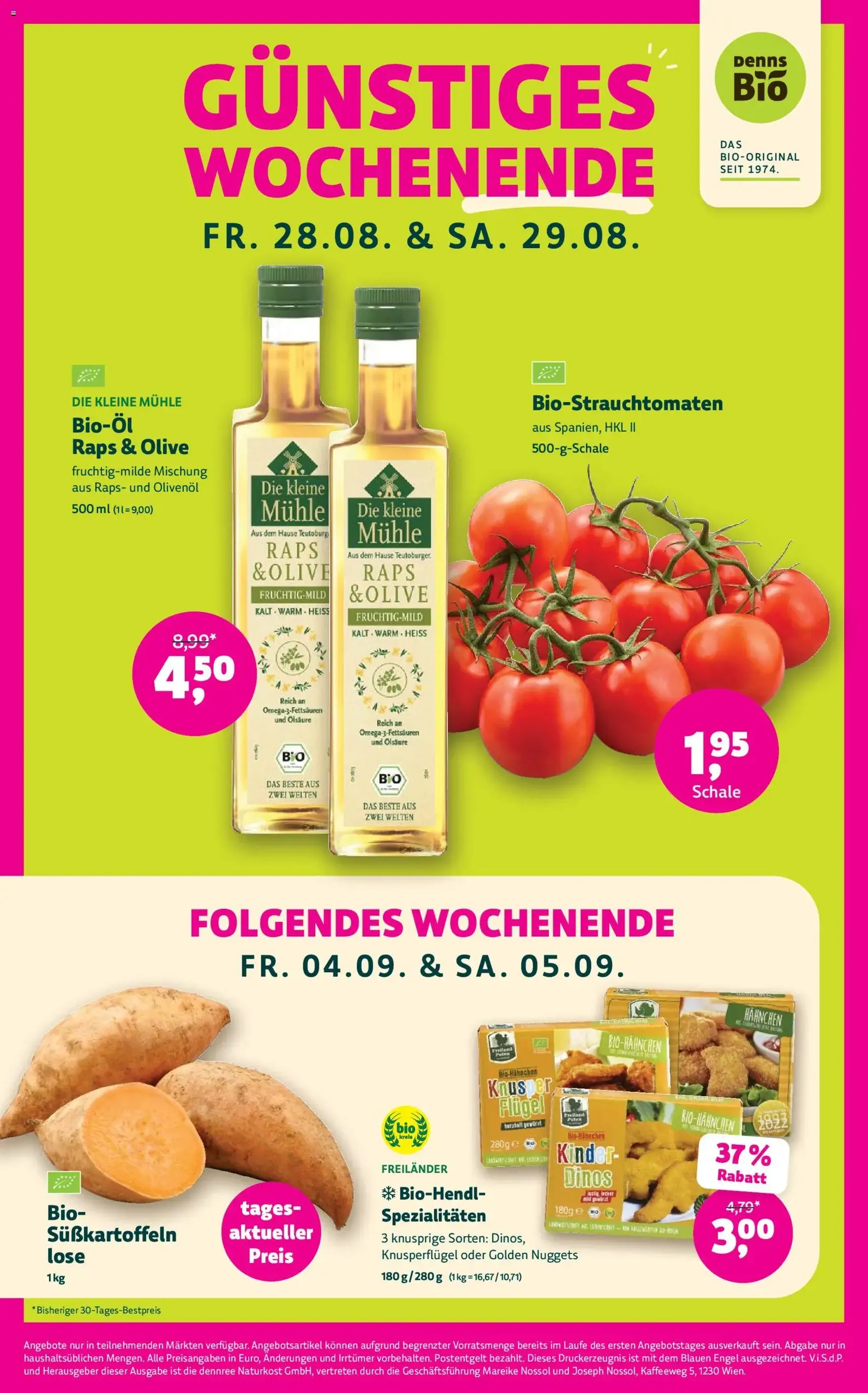 Denns BioMarkt Angebote - Gültiger Prospekt ab 26.08.2026, Seite 4 von insgesamt 14