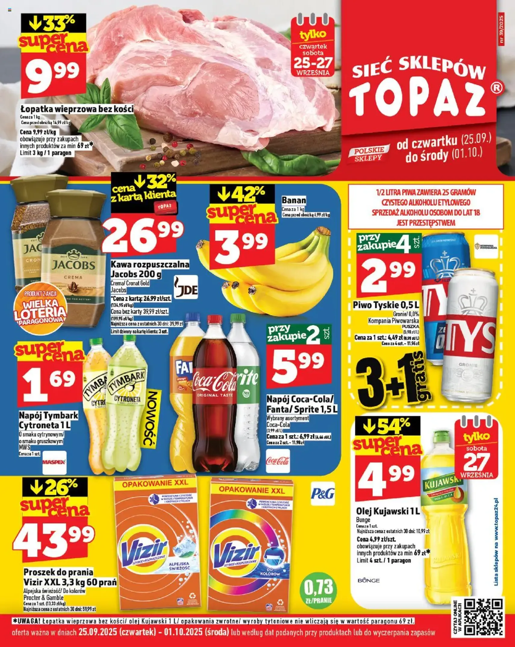 Topaz Gazetka - ważny gazetka od 25.09.2025 strona 1 z 32 Topaz Gazetka - ważny gazetka od 25.09.2025 strona 1 z 32