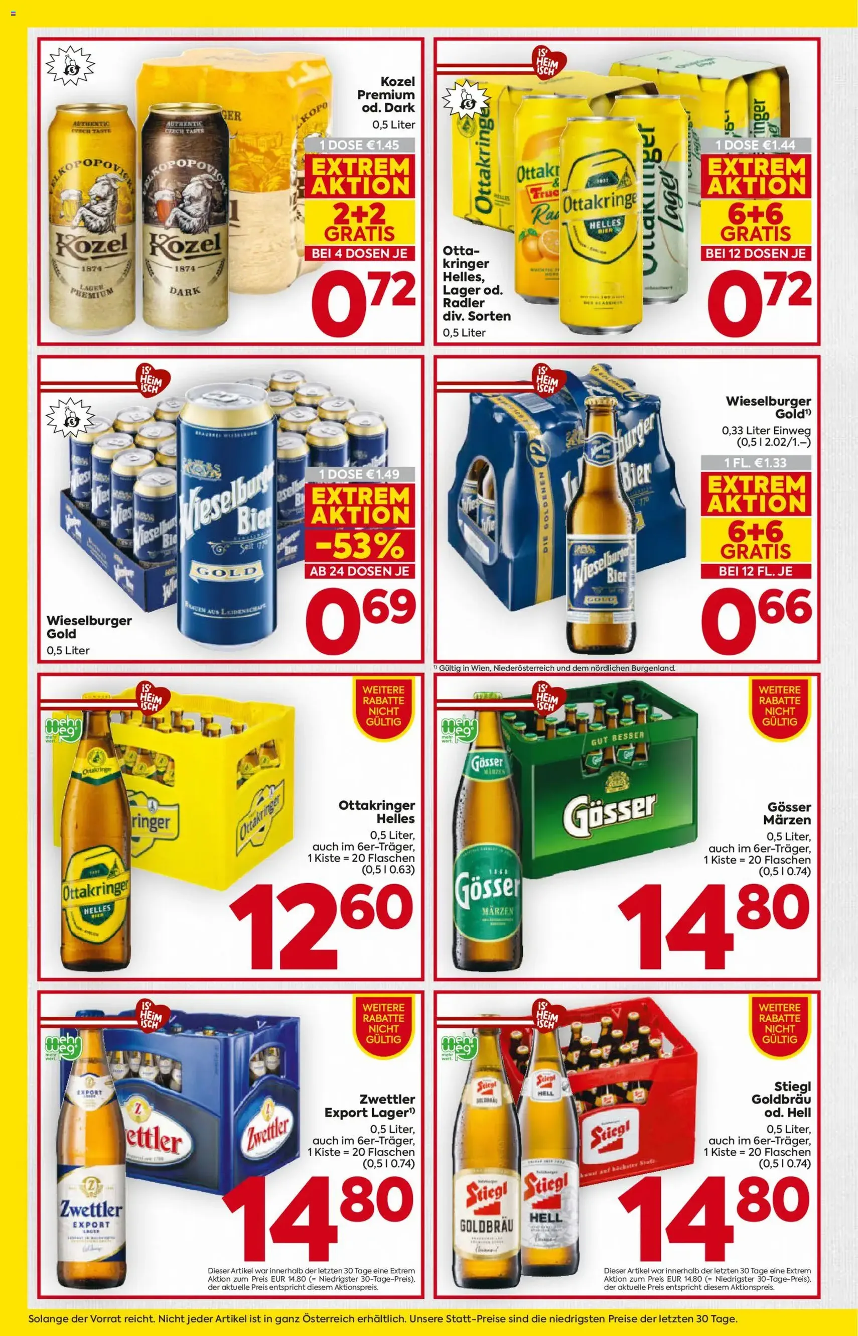 Billa - Flugblatt - Gültiger Prospekt ab 06.08.2026, Seite 14 von insgesamt 16