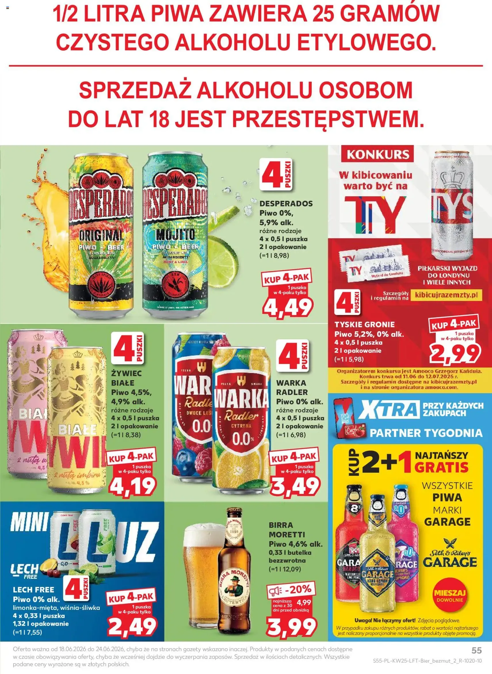 Kaufland gazetka - ważny gazetka od 18.06.2026 strona 55 z 70