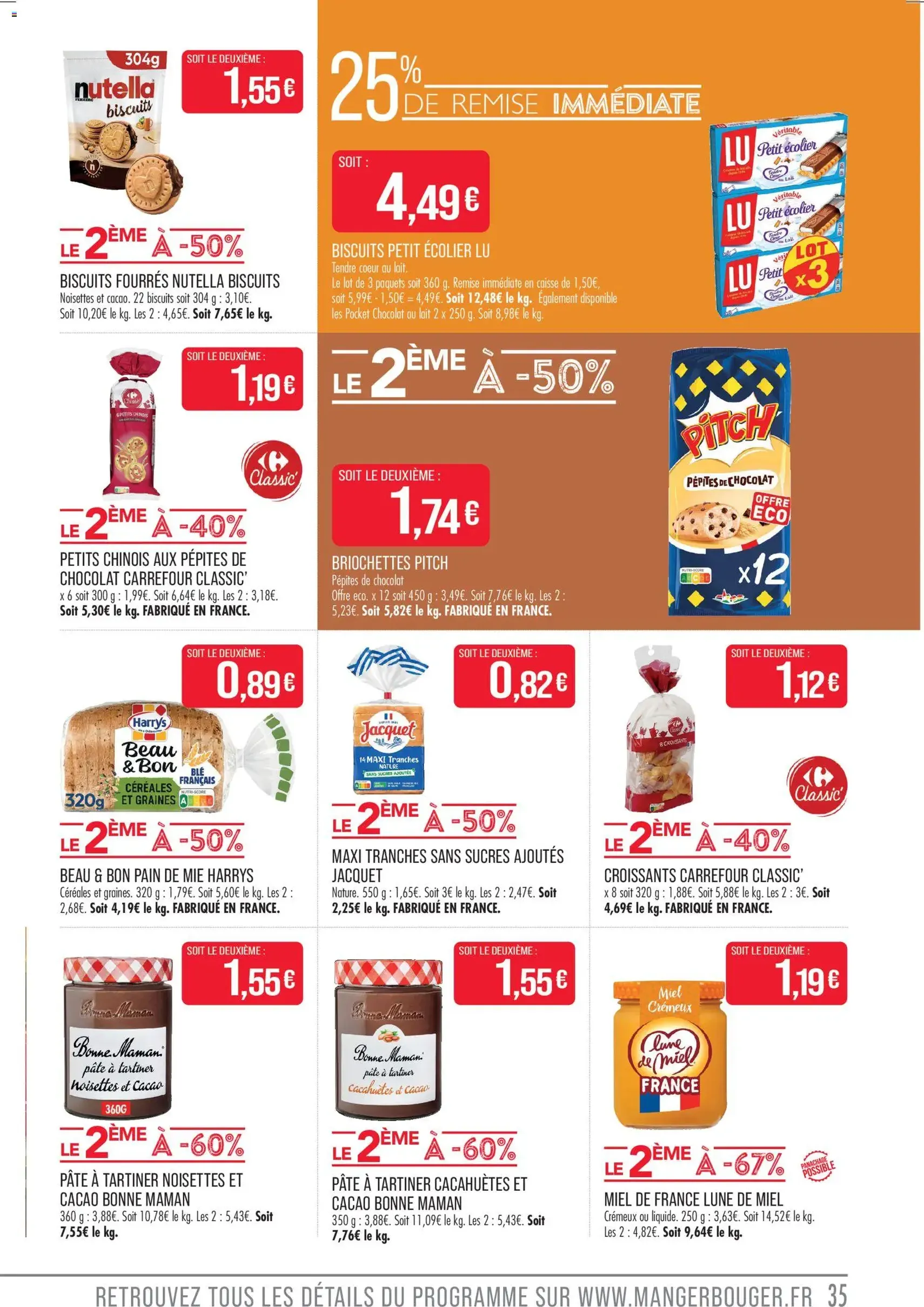 Match Supermarché catalogue - brochure valable à partir du 24/03/2026, page 35 sur 42