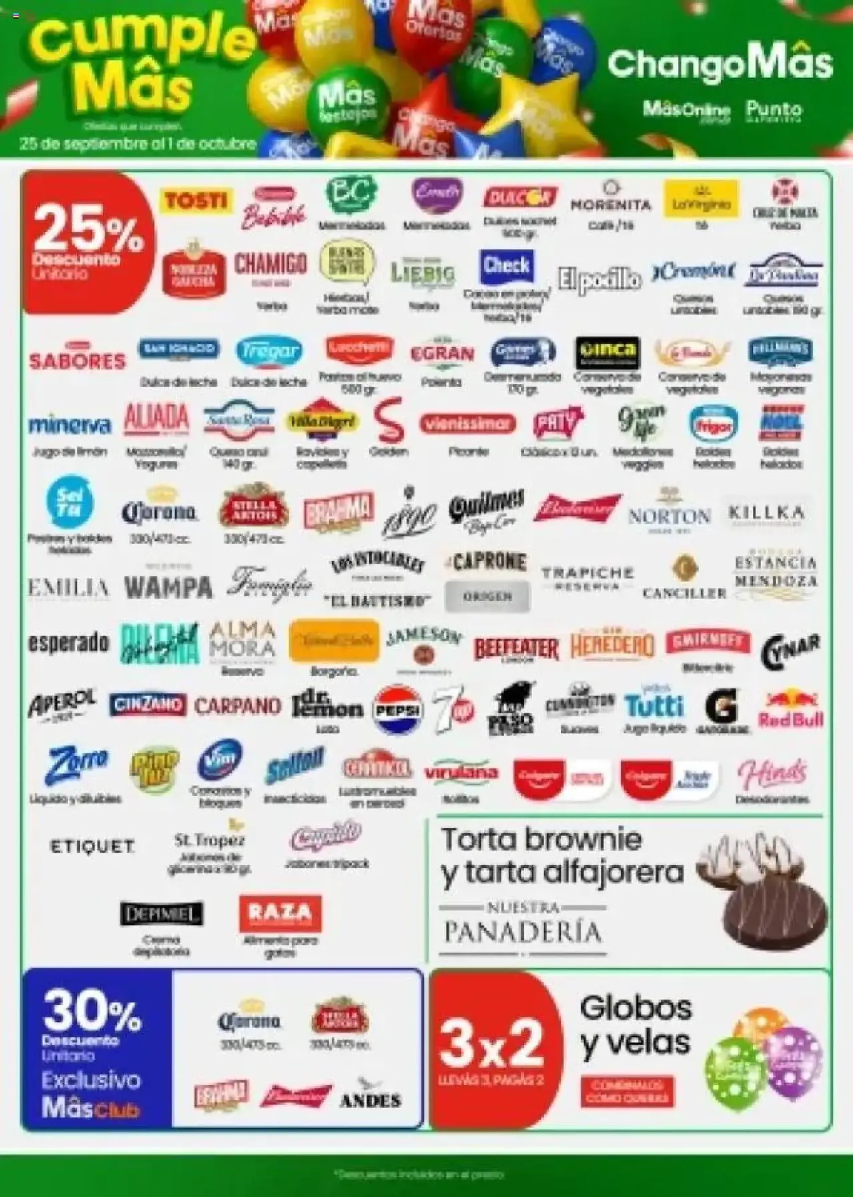 Changomas ofertas - folleto válido desde 25/09/2025 página 4 de 17