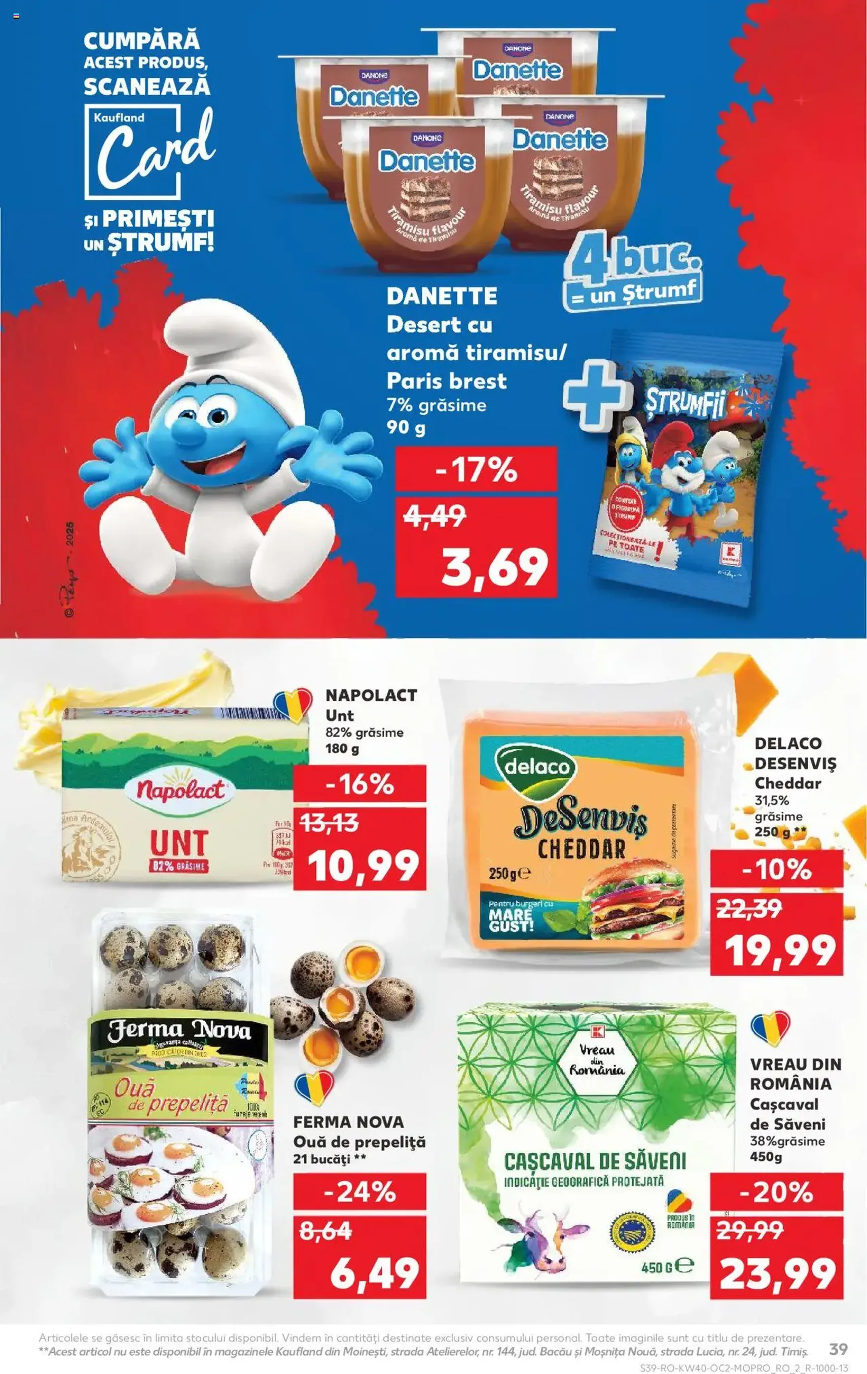 Kaufland RO - București - 2025.10.01. érvényes szórólap 39 oldal 70 oldalból Kaufland RO - București - 2025.10.01. érvényes szórólap 39 oldal 70 oldalból