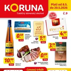 Koruna leták - náhľad letáku platný od 08.05.2026