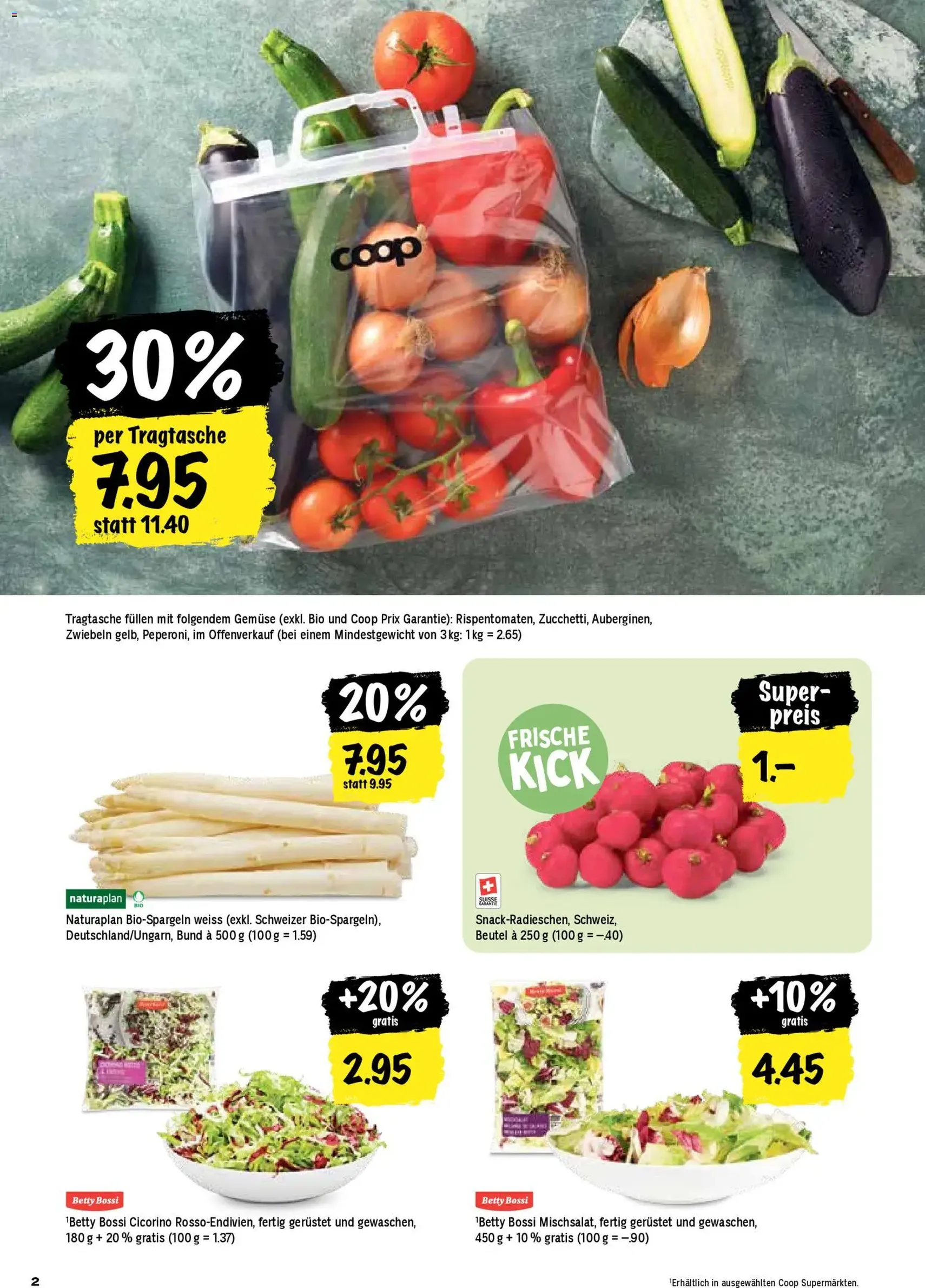 Coop aktionen - Gültiger Prospekt ab 16.04.2026, Seite 2 von insgesamt 24