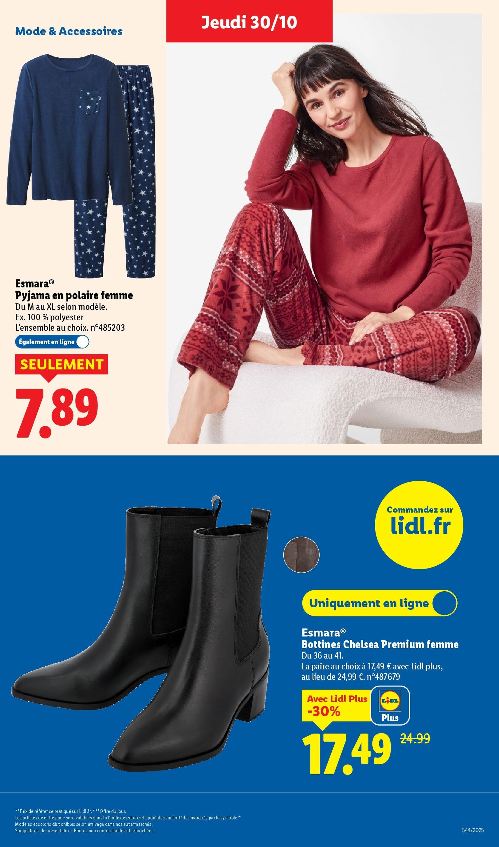 LIDL catalogue semaine 44 - brochure valable à partir du 30/10/2025, page 49 sur 82