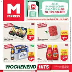 MPREIS Flugblatt - Prospekt Vorschau gültig ab 07.08.2025