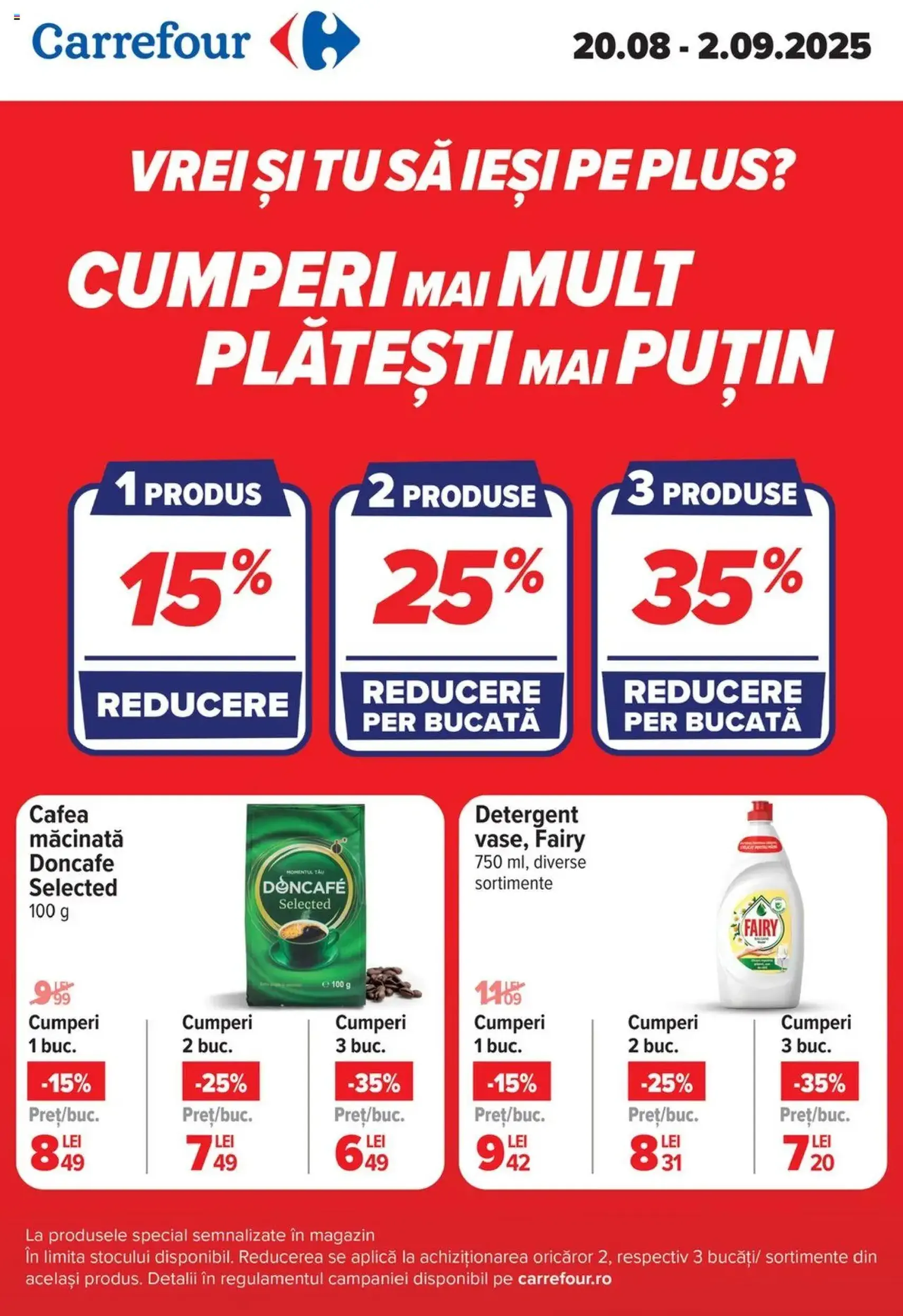 Catalog Carrefour - cataloage valabile începând cu 20.08.2025 pagina 1 din 62