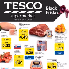 Tesco - Black Friday - náhľad letáku platný od 19.11.2025