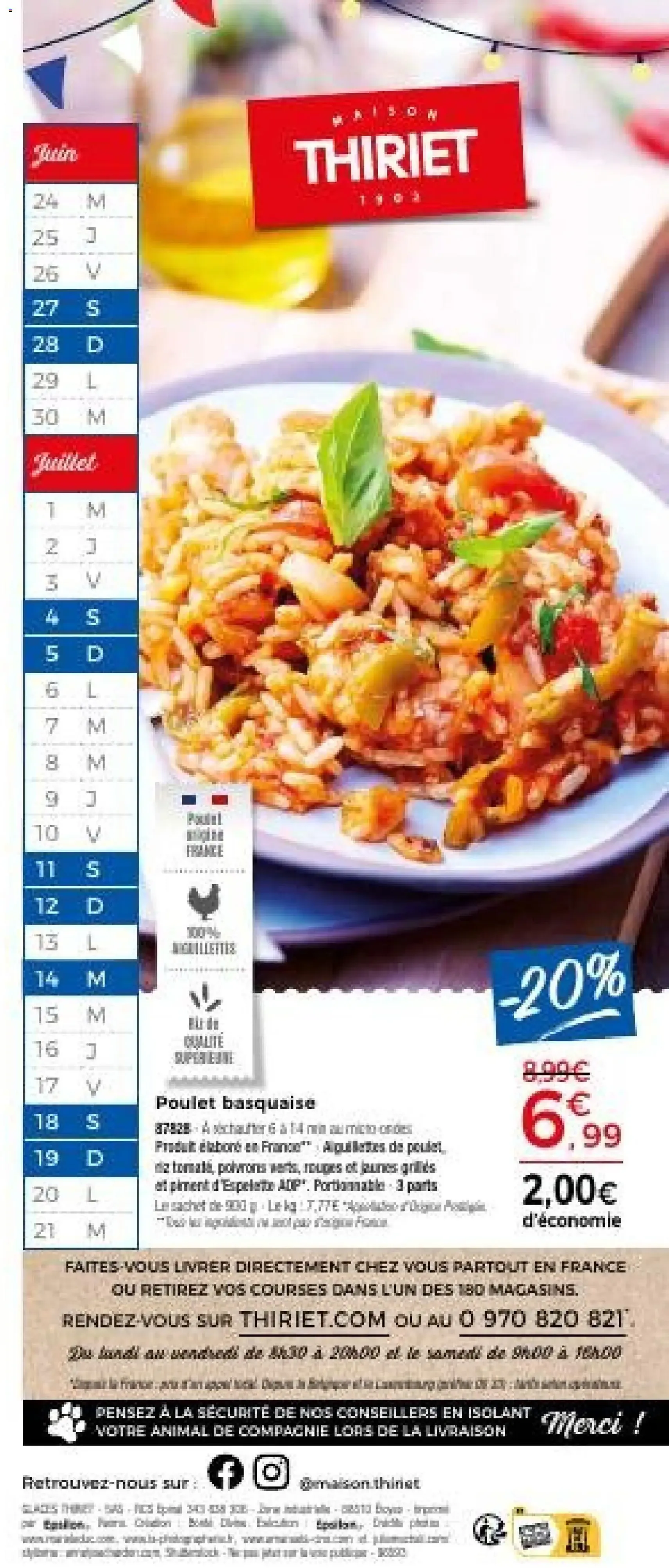 Thiriet catalogue - brochure valable à partir du 24/06/2026, page 20 sur 21