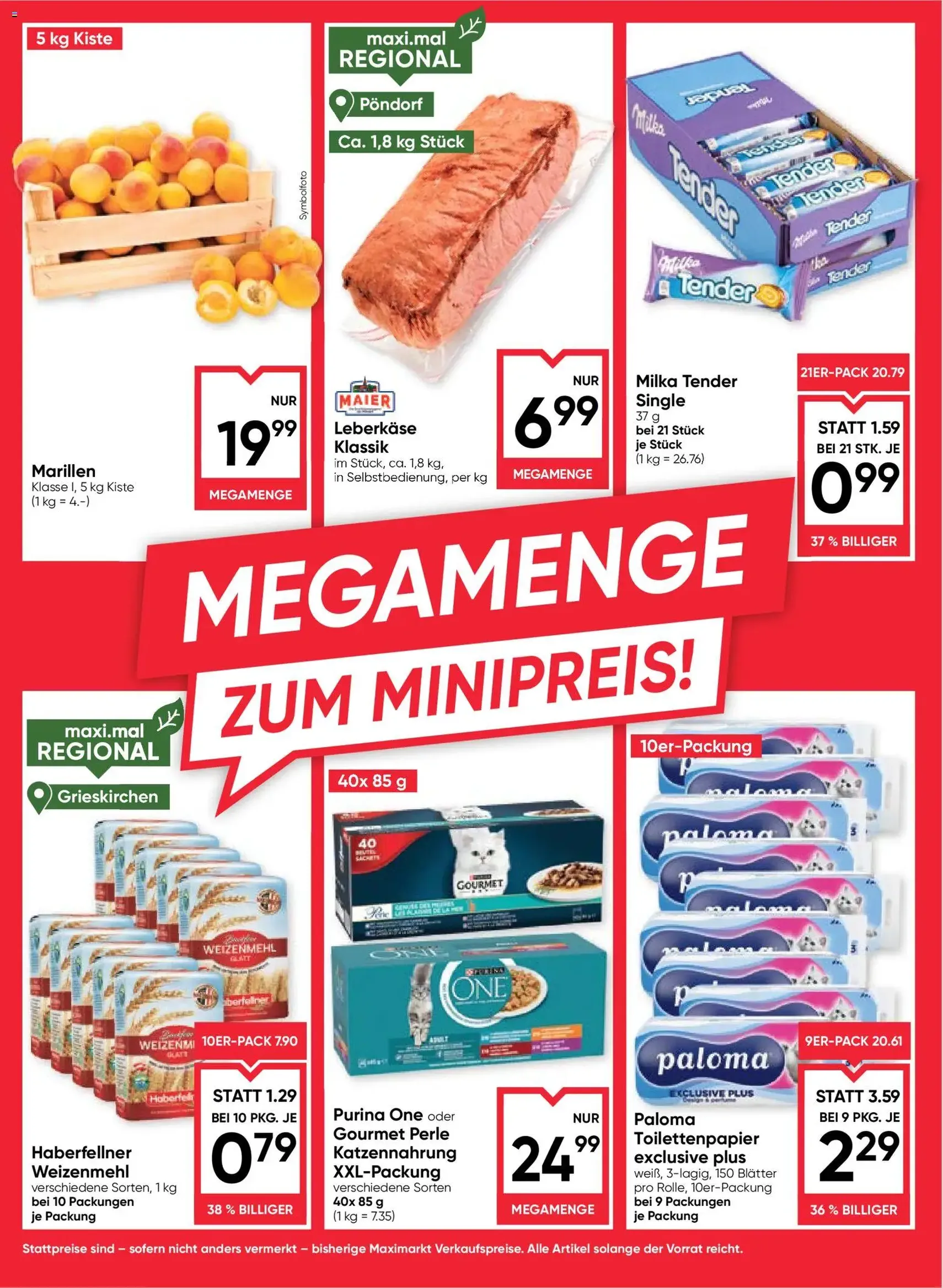 Maximarkt Flugblatt - Gültiger Prospekt ab 11.06.2026, Seite 14 von insgesamt 24