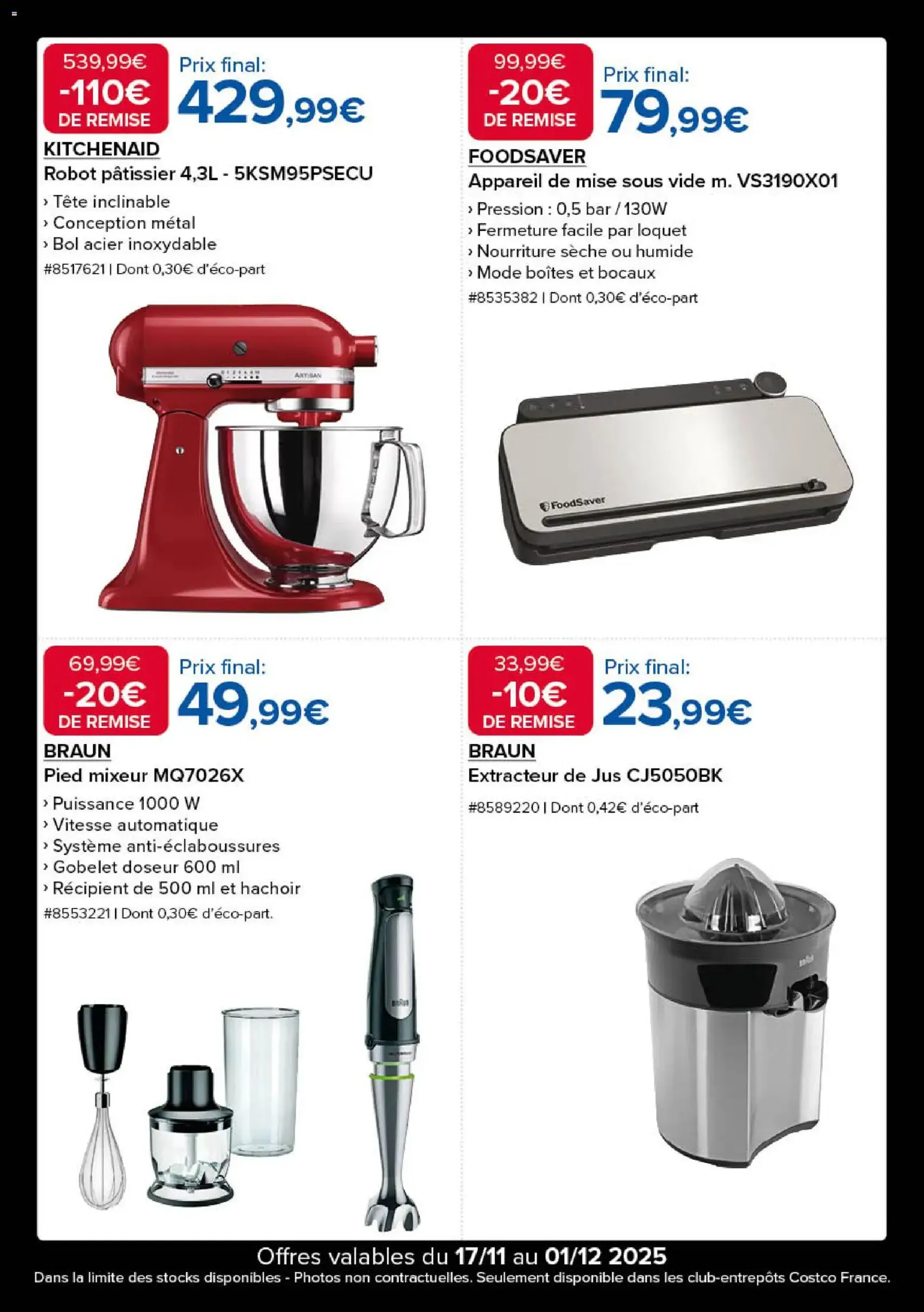 Costco Black Friday - brochure valable à partir du 17/11/2025, page 17 sur 22