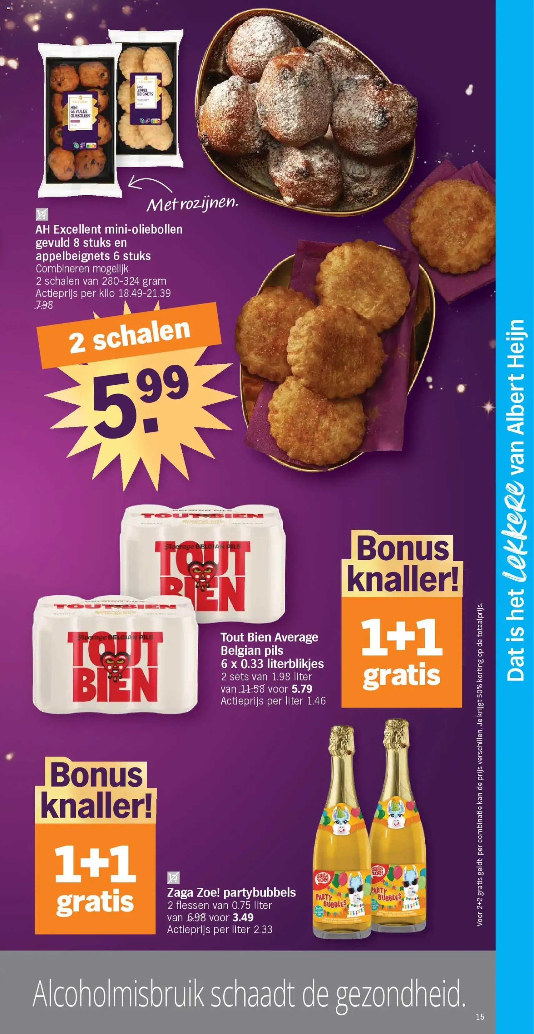 Albert Heijn folder week / de la semaine 1 - geldige folder vanaf 27/12/2025 pagina 15 van 28