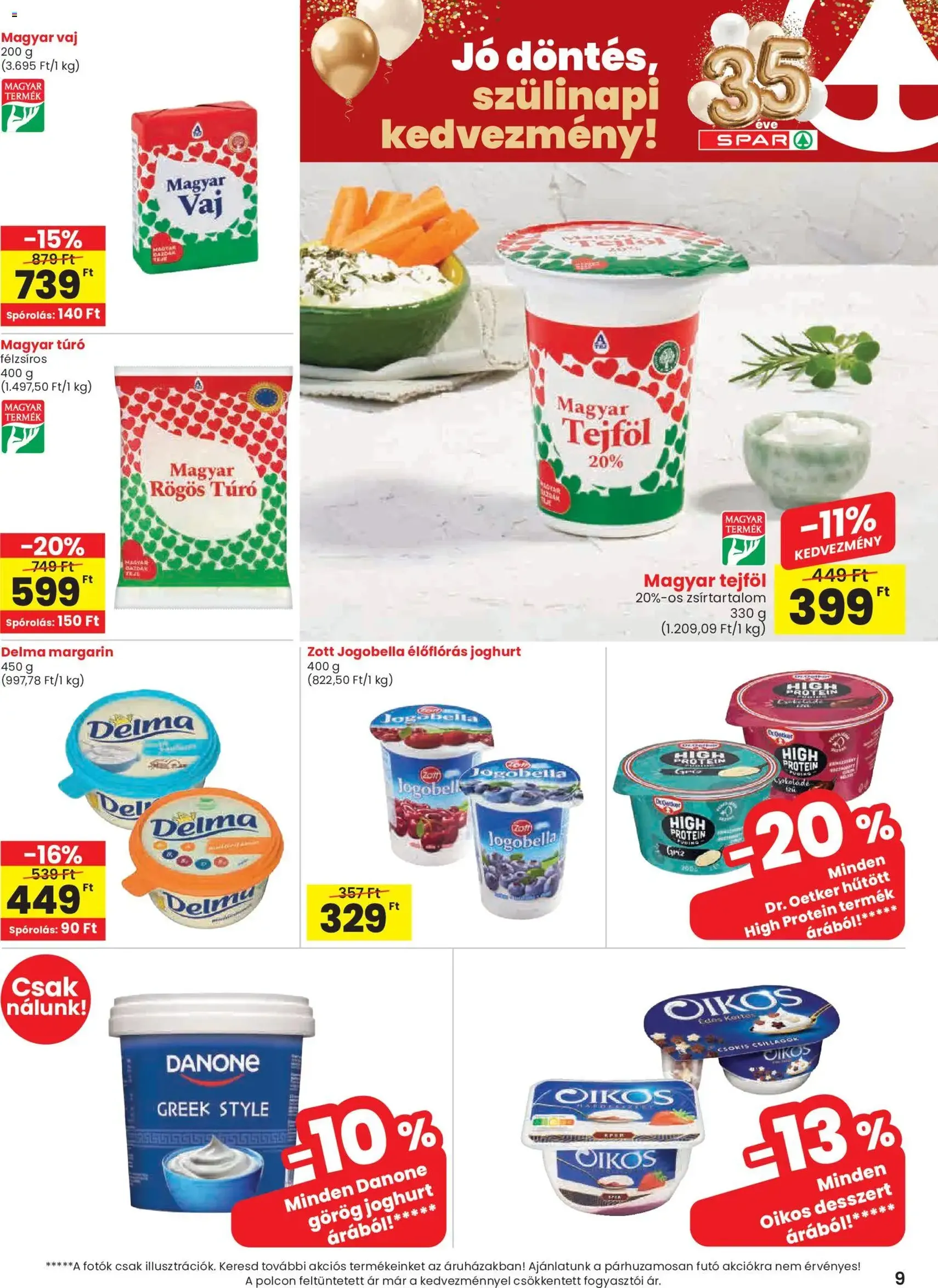 Spar akciós újság - 2026.07.30. érvényes szórólap 9 oldal 20 oldalból