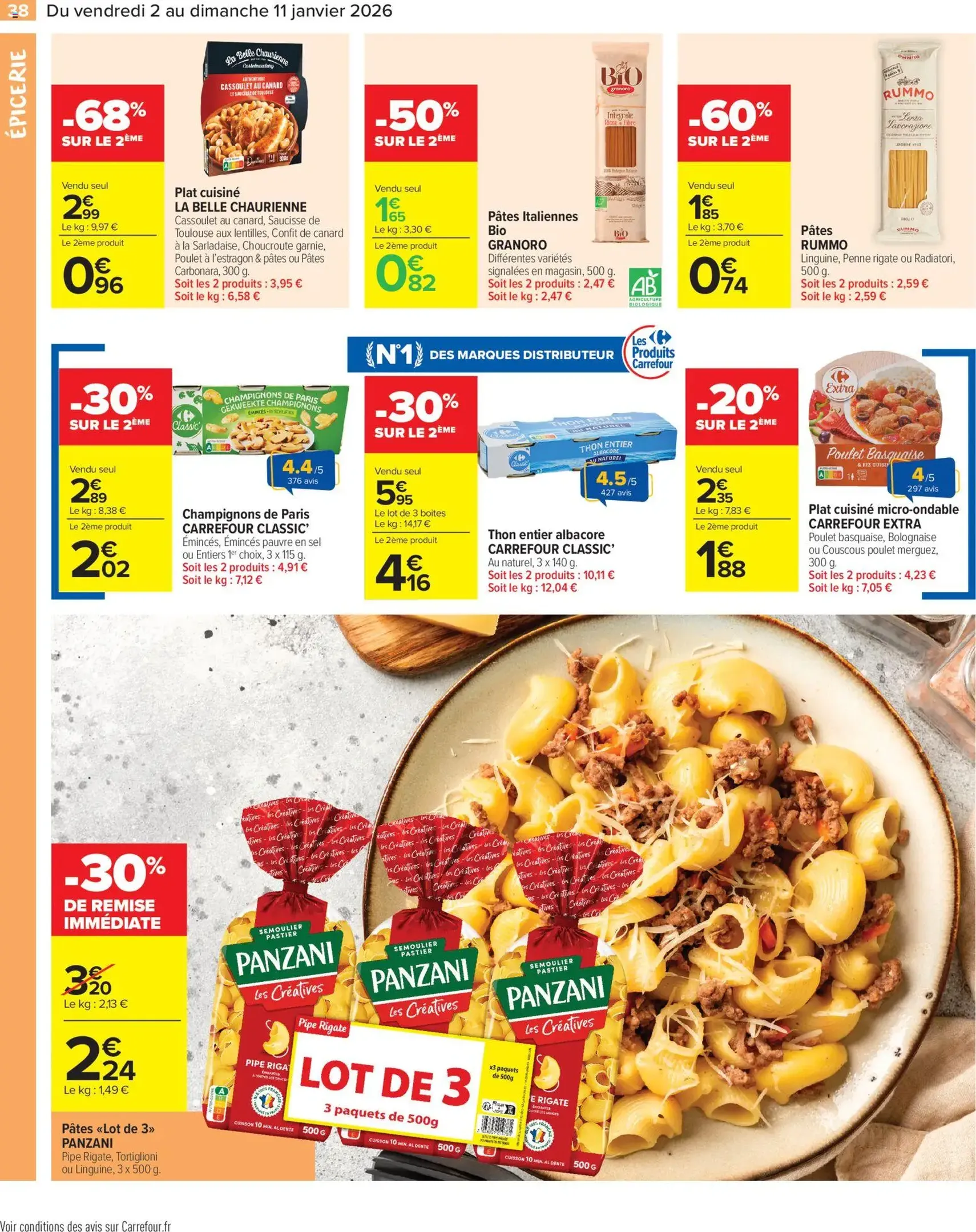 Carrefour Market catalogue semaine 1 - brochure valable à partir du 02/01/2026, page 40 sur 64
