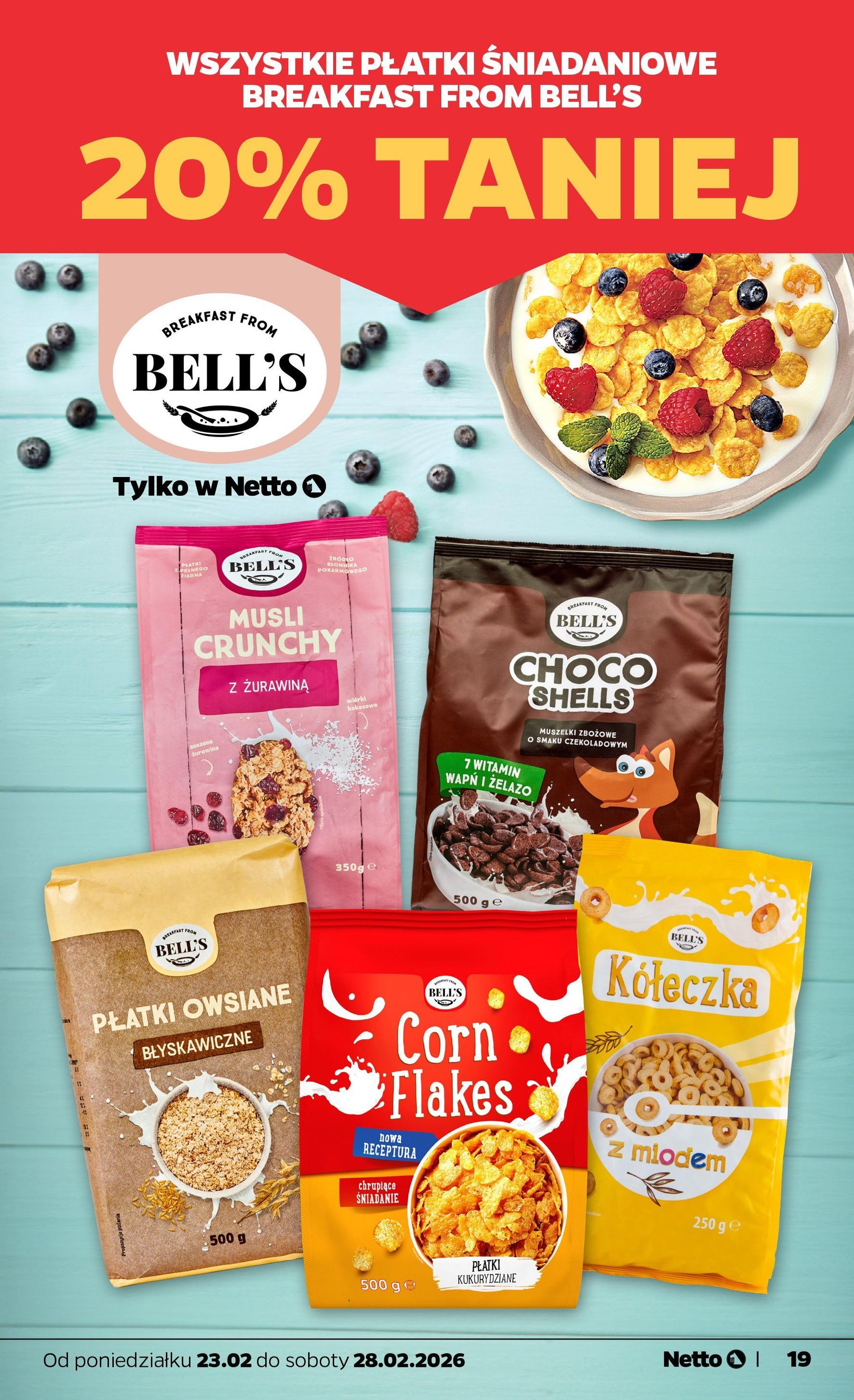 Netto gazetka - Spożywcza - ważny gazetka od 23.02.2026 strona 19 z 36