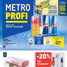 Metro angebote Profi - Prospekt Vorschau gültig ab 02.10.2025