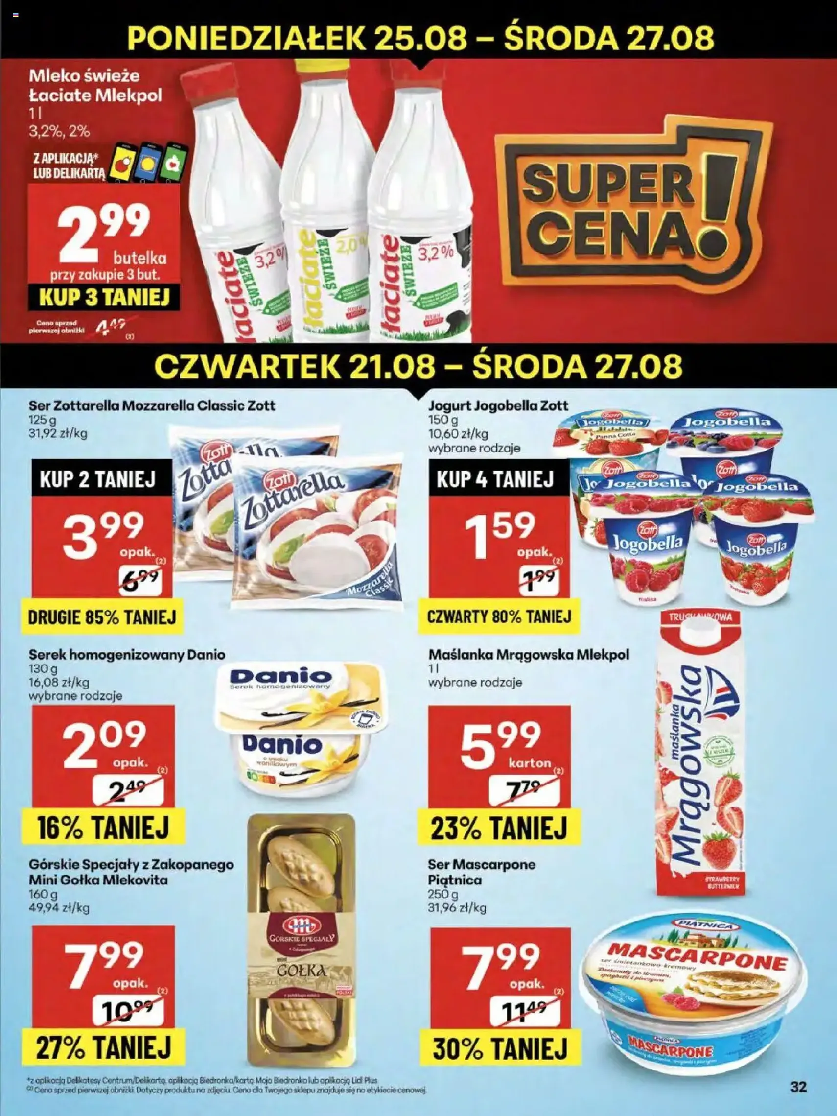 Delikatesy Centrum Gazetka - ważny gazetka od 21.08.2025 strona 32 z 52