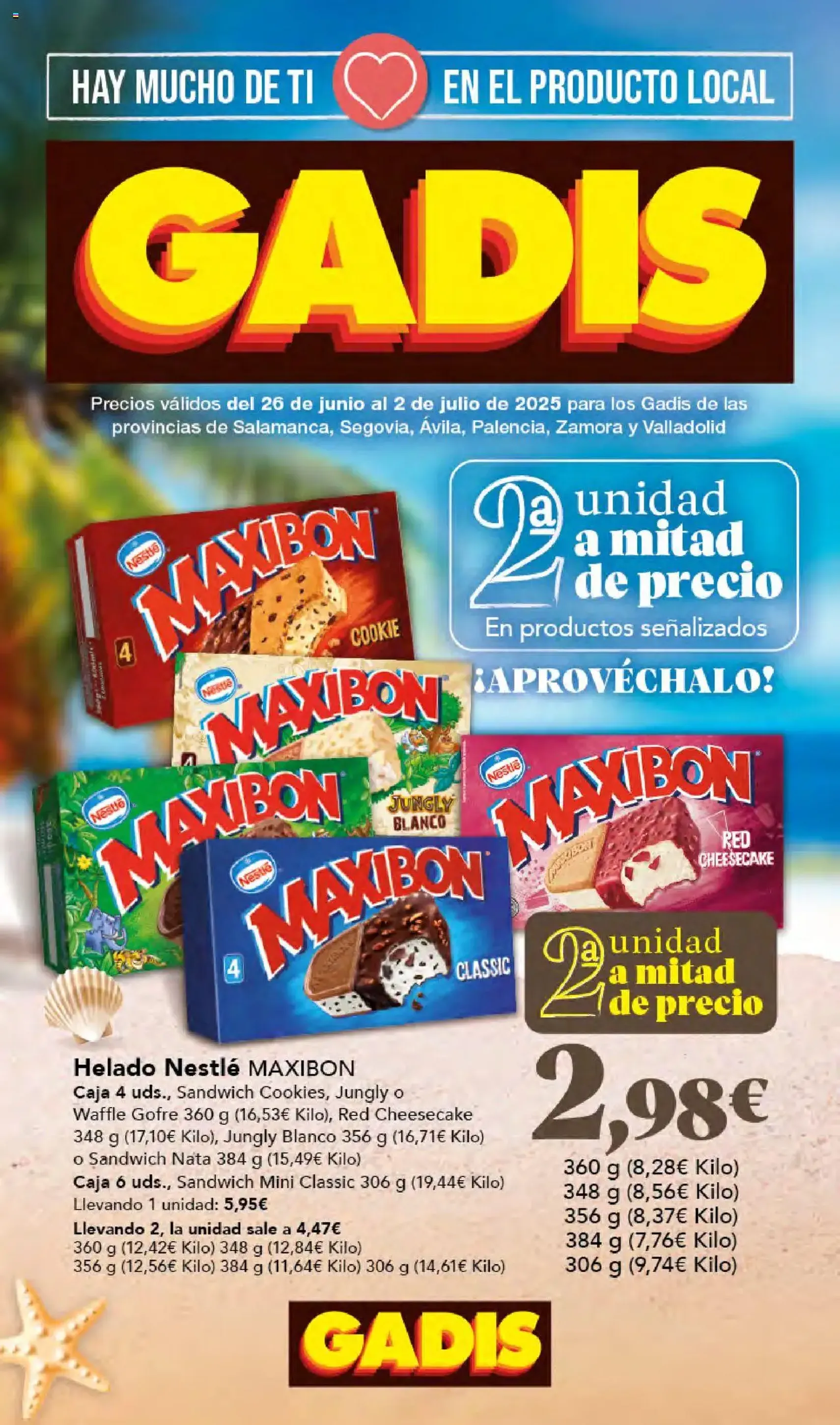 Gadis folleto - folleto válido desde 26/06/2025 página 1 de 40