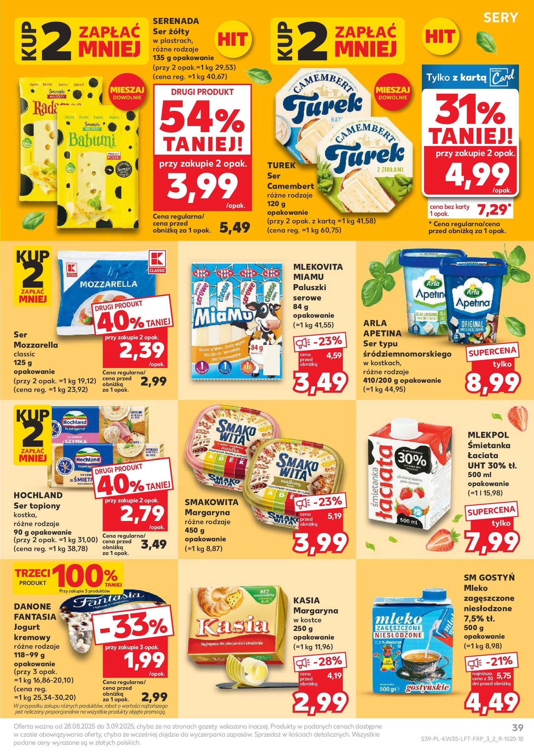Kaufland gazetka - ważny gazetka od 28.08.2025 strona 39 z 56 Kaufland gazetka - ważny gazetka od 28.08.2025 strona 39 z 56