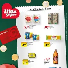 Meu Super folheto - pré-visualização do folheto, válido a partir de 02/01/2026