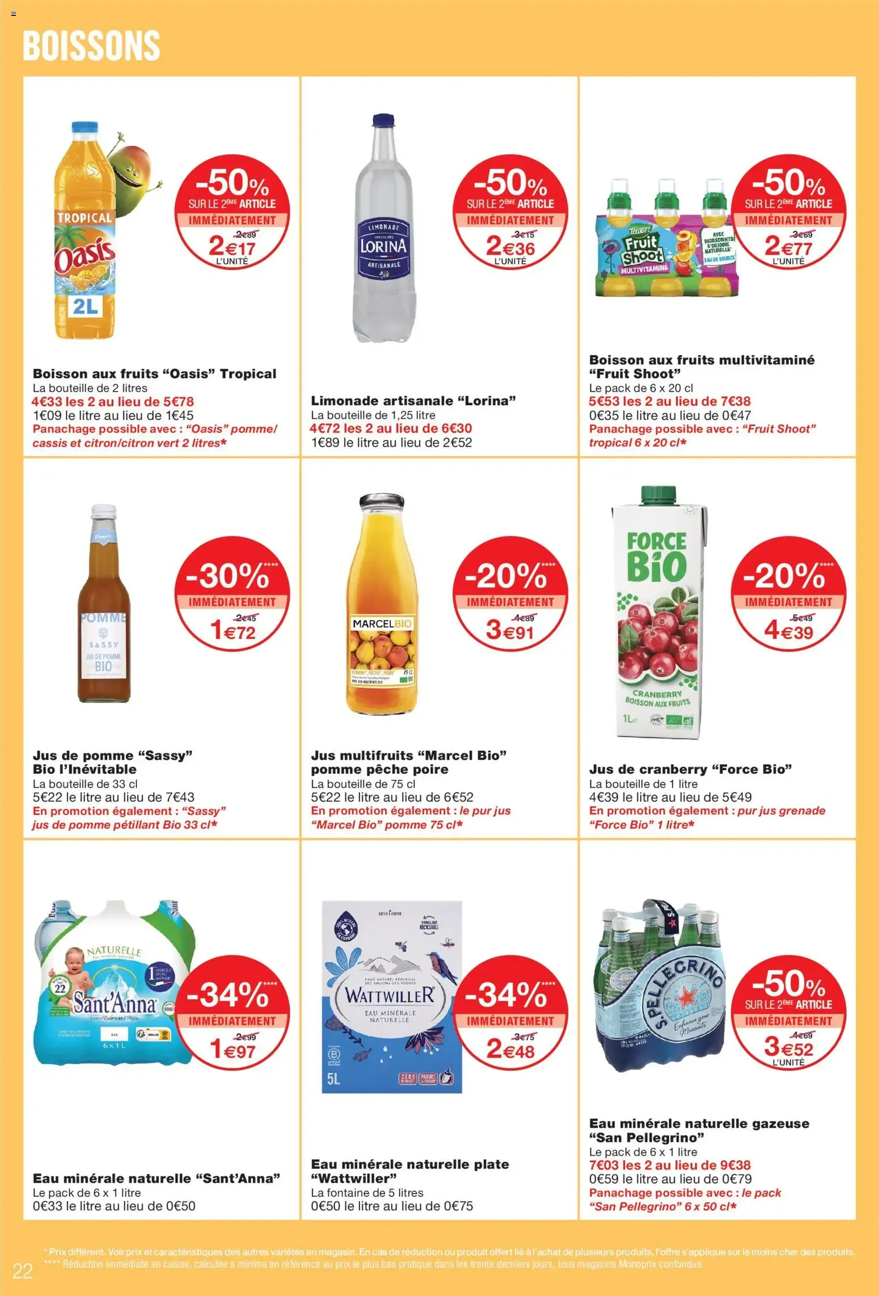 Monoprix catalogue - brochure valable à partir du 08/09/2026, page 22 sur 59