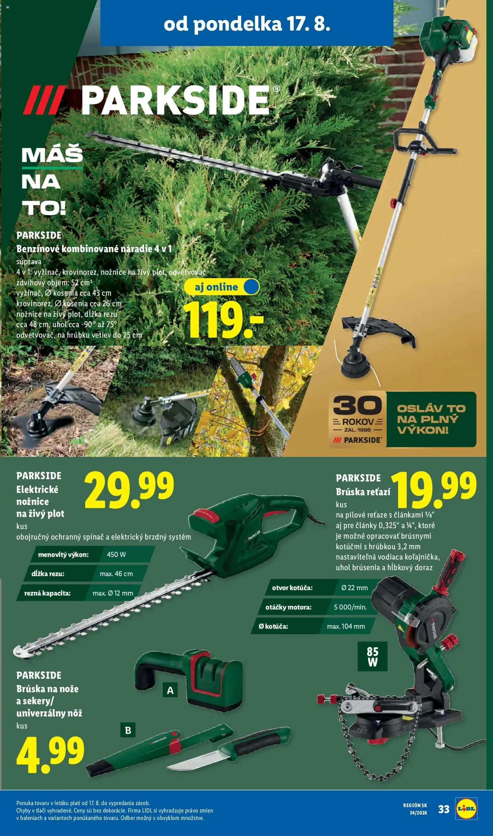 Lidl leták - platný leták od 17.08.2026 strana 47 z 95