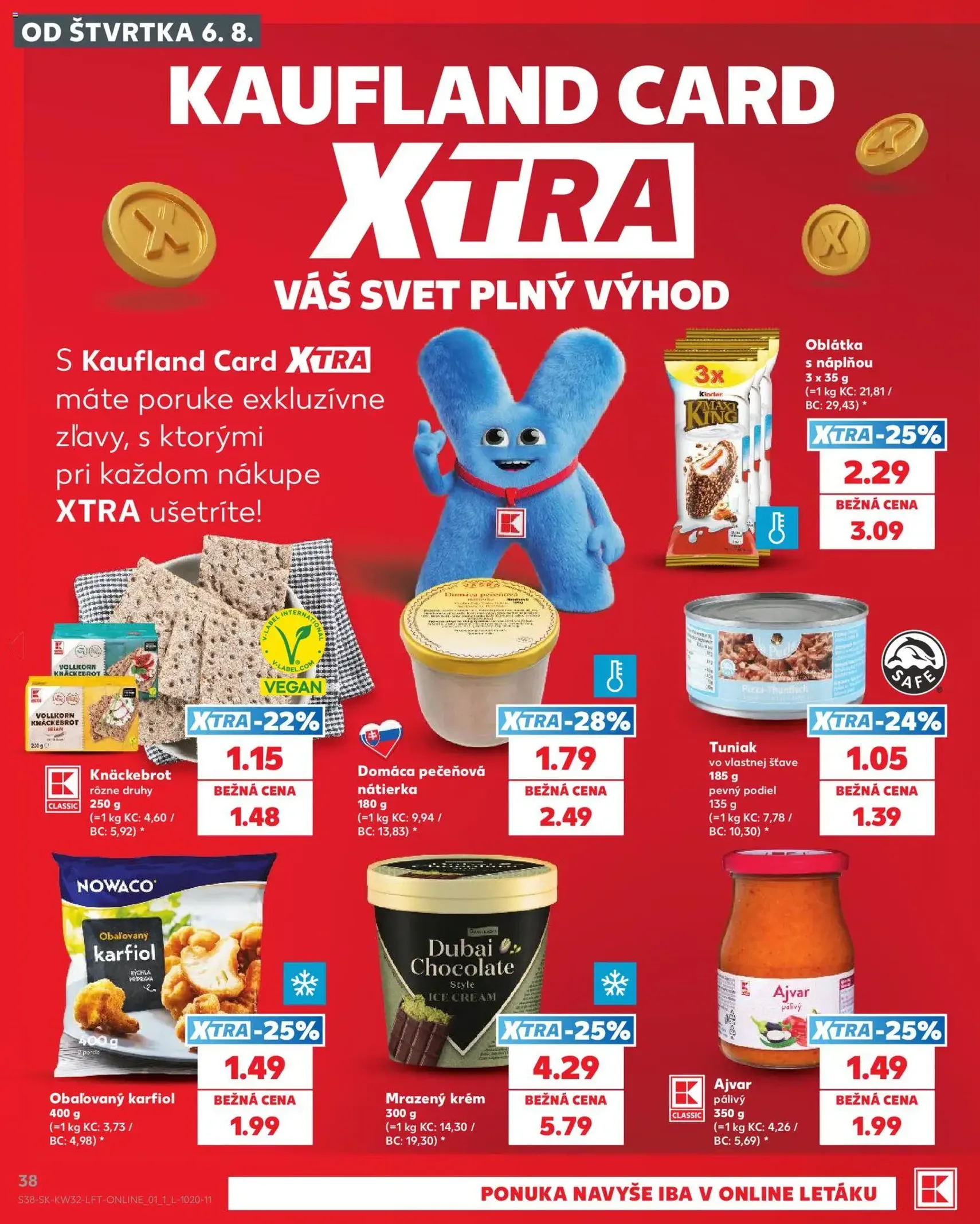 Kaufland SK akciós újság - 2026.08.06. érvényes szórólap 38 oldal 78 oldalból