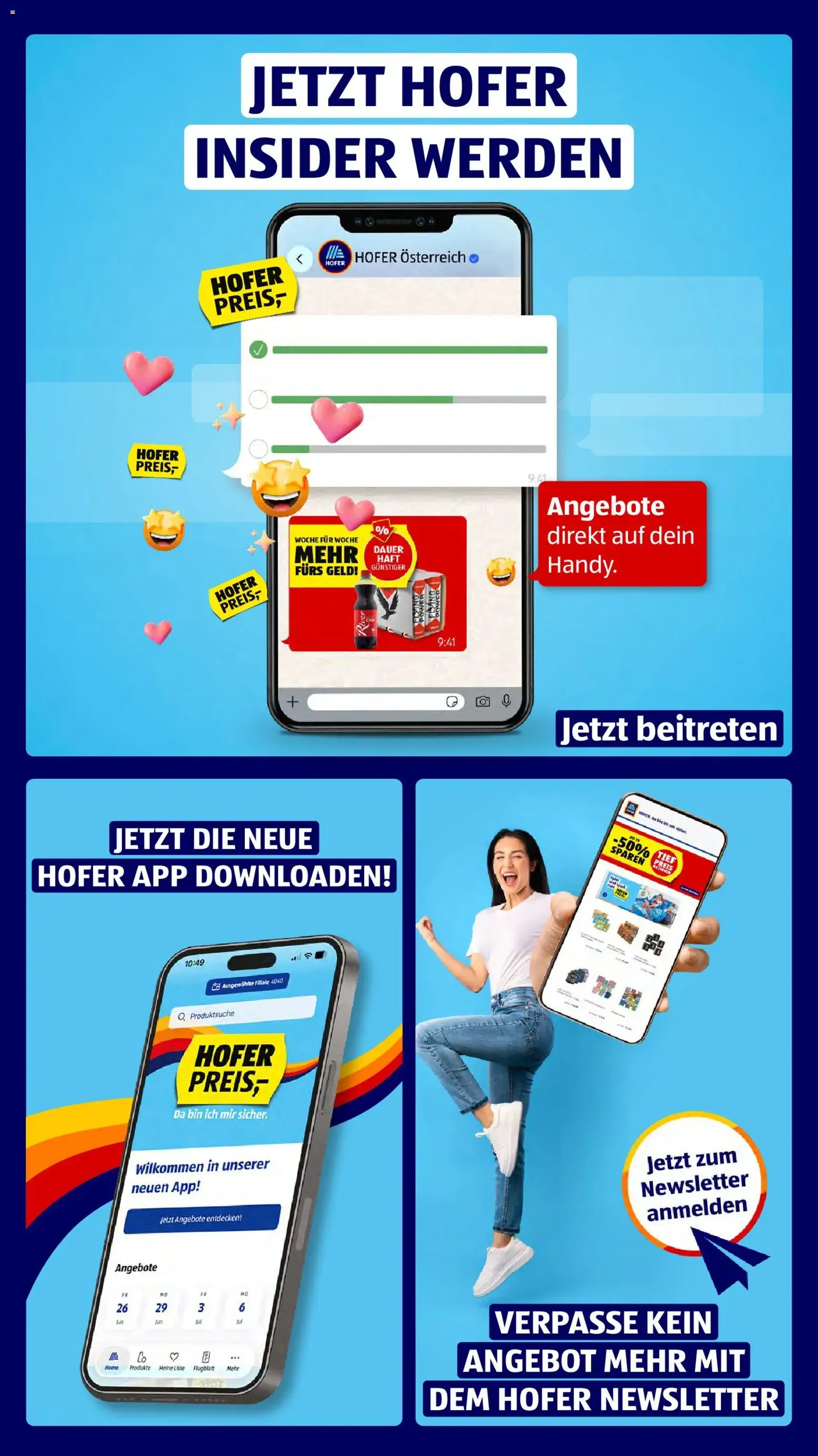 Hofer Flugblatt - Gültiger Prospekt ab 16.10.2026, Seite 3 von insgesamt 54