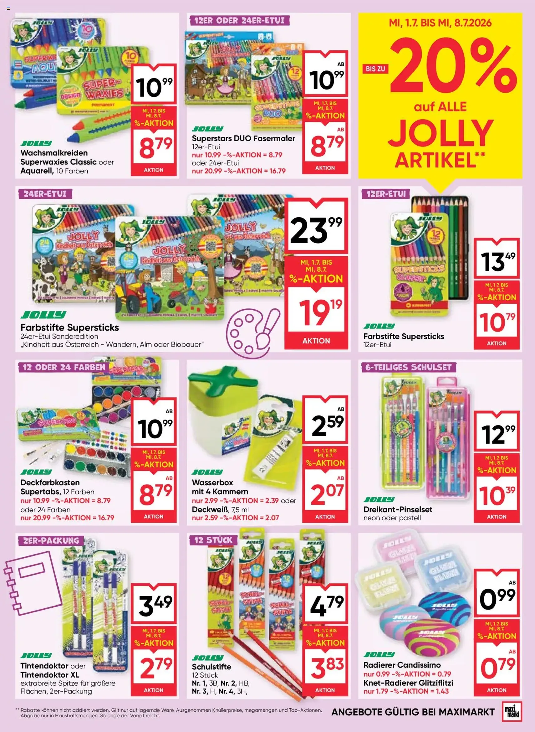 Maximarkt Flugblatt - Gültiger Prospekt ab 01.07.2026, Seite 21 von insgesamt 24