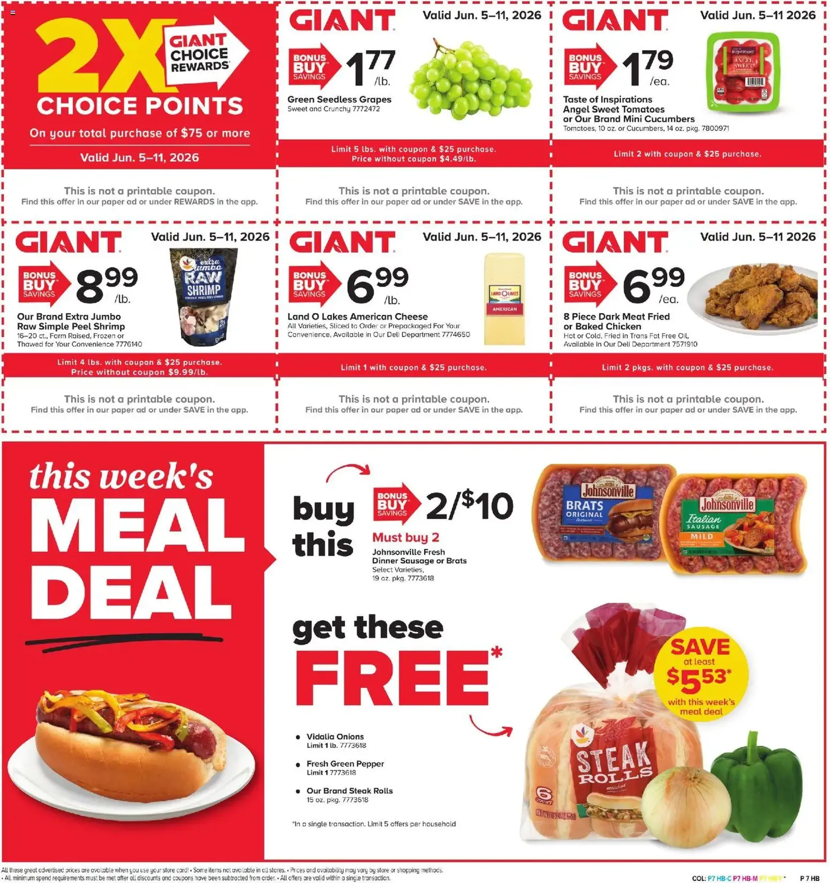 Giant Weekly Ad - valid flyer from 06/05/2026, page 5 of 20