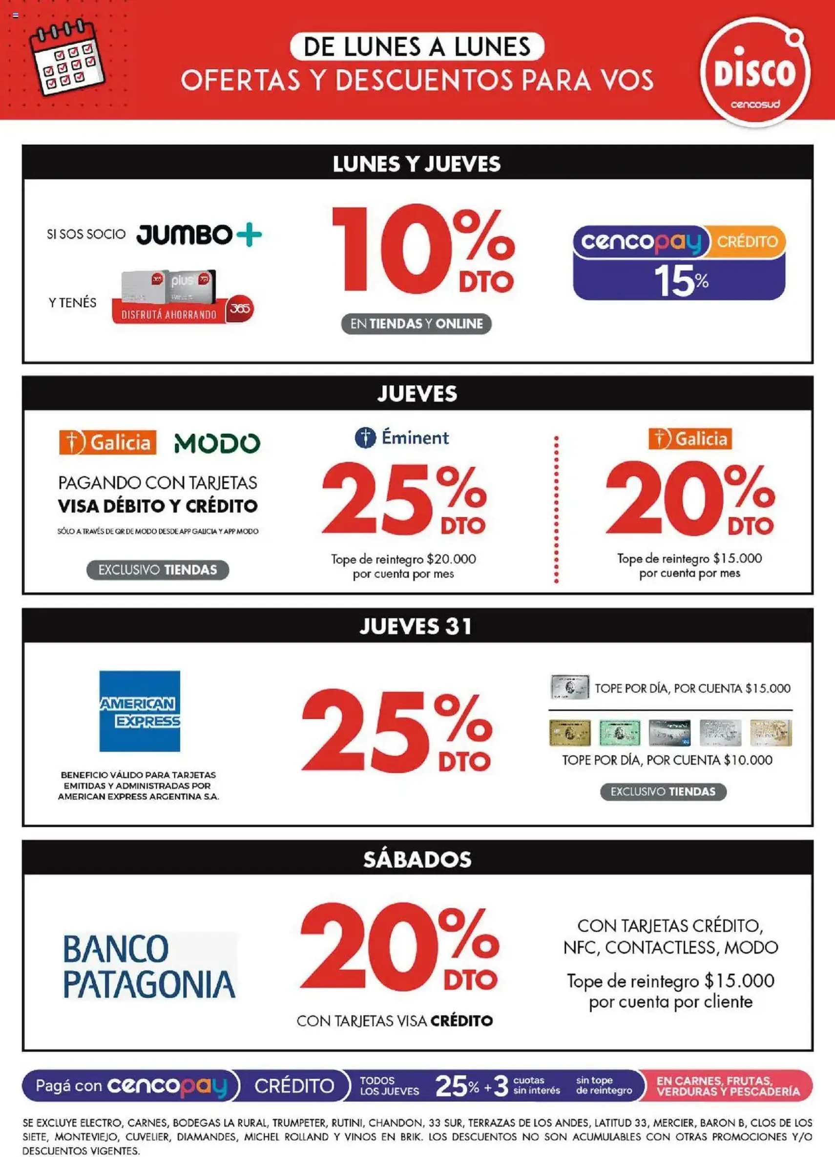 Disco ofertas - folleto válido desde 25/07/2025 página 11 de 11