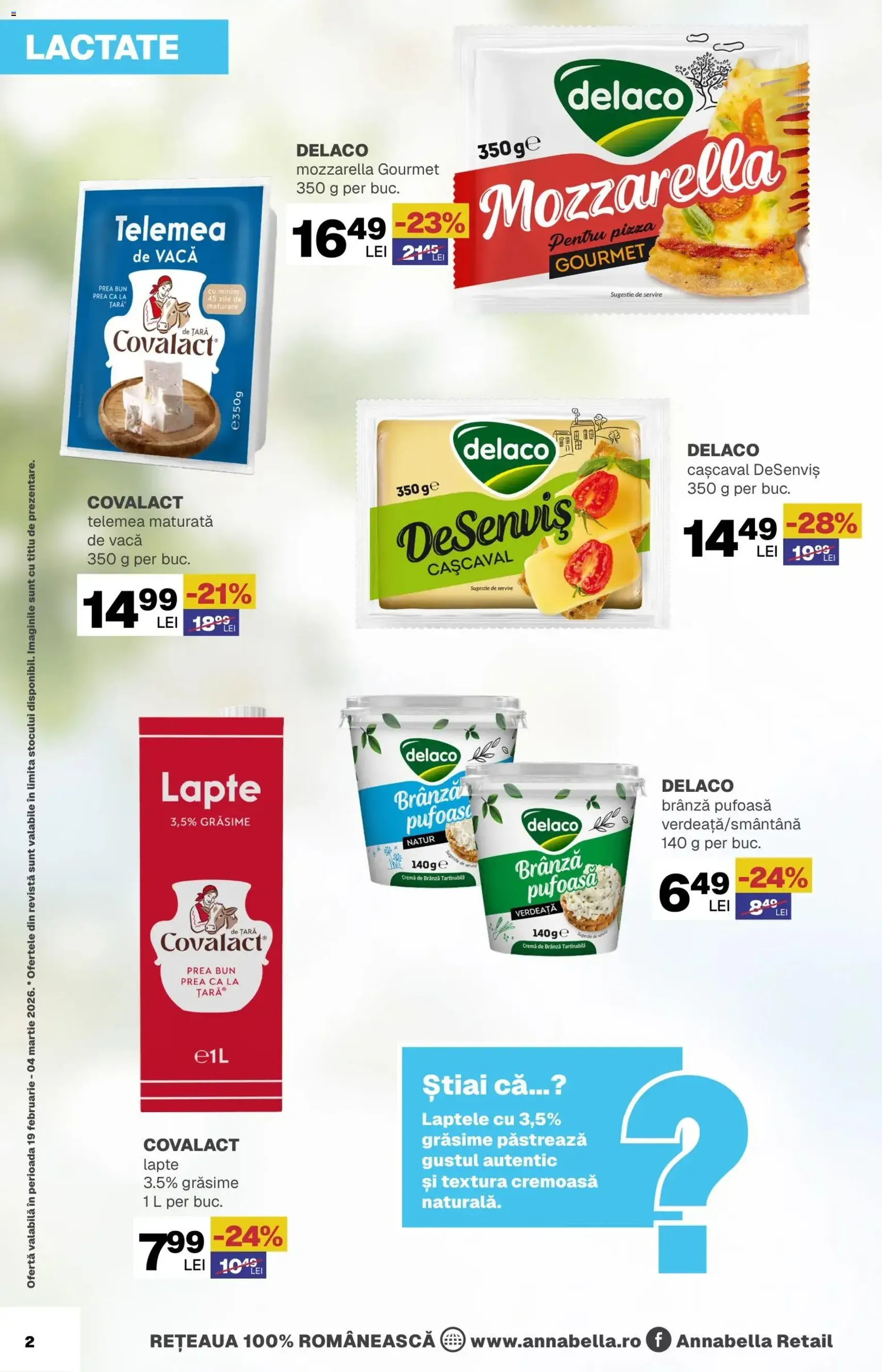 Catalog Annabella - cataloage valabile începând cu 19.02.2026 pagina 2 din 18