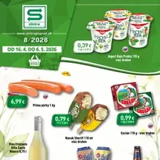 Sintra leták - náhľad letáku platný od 16.04.2026