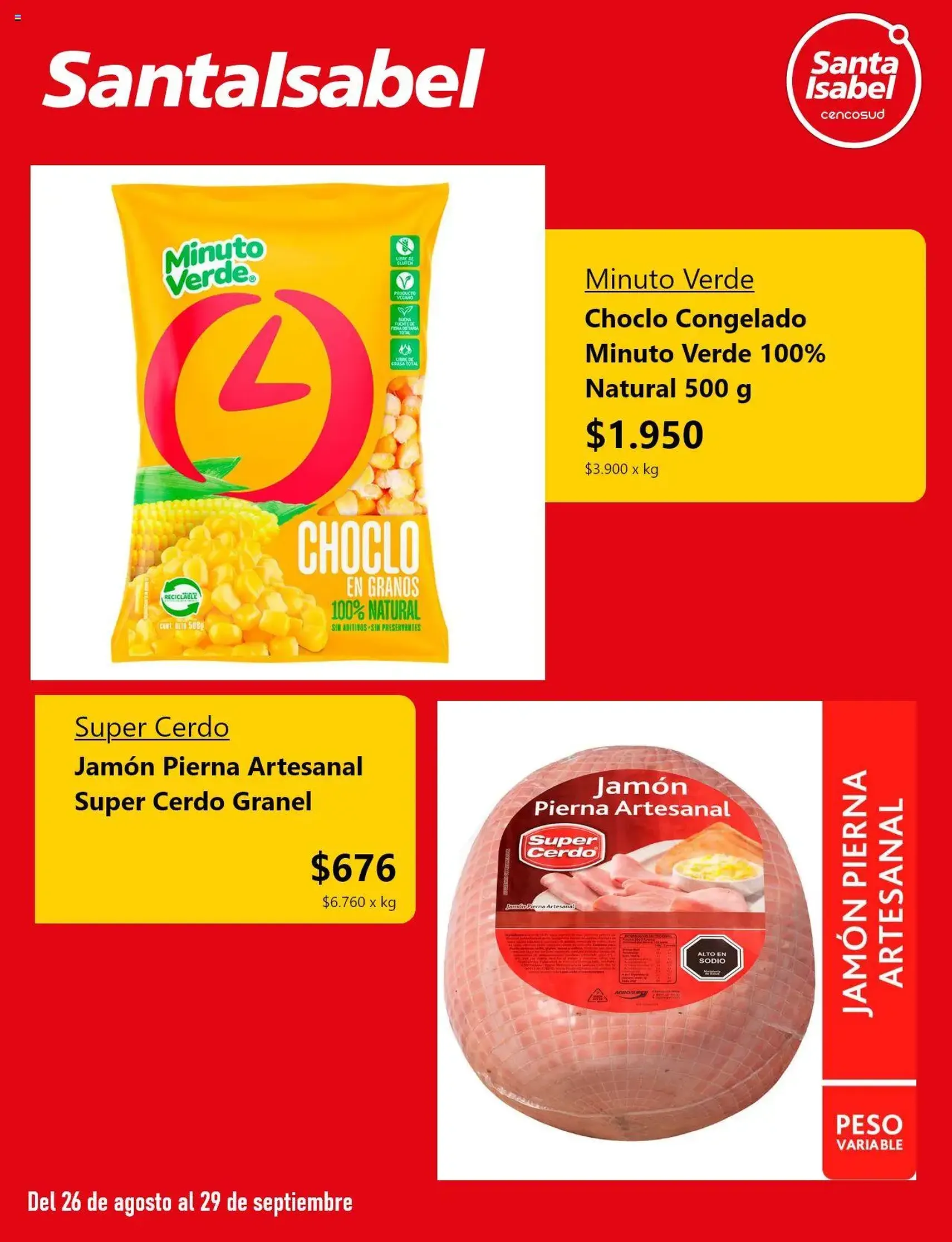 Santa Isabel ofertas - folleto válido desde 21.09.2025 página 5 de 5