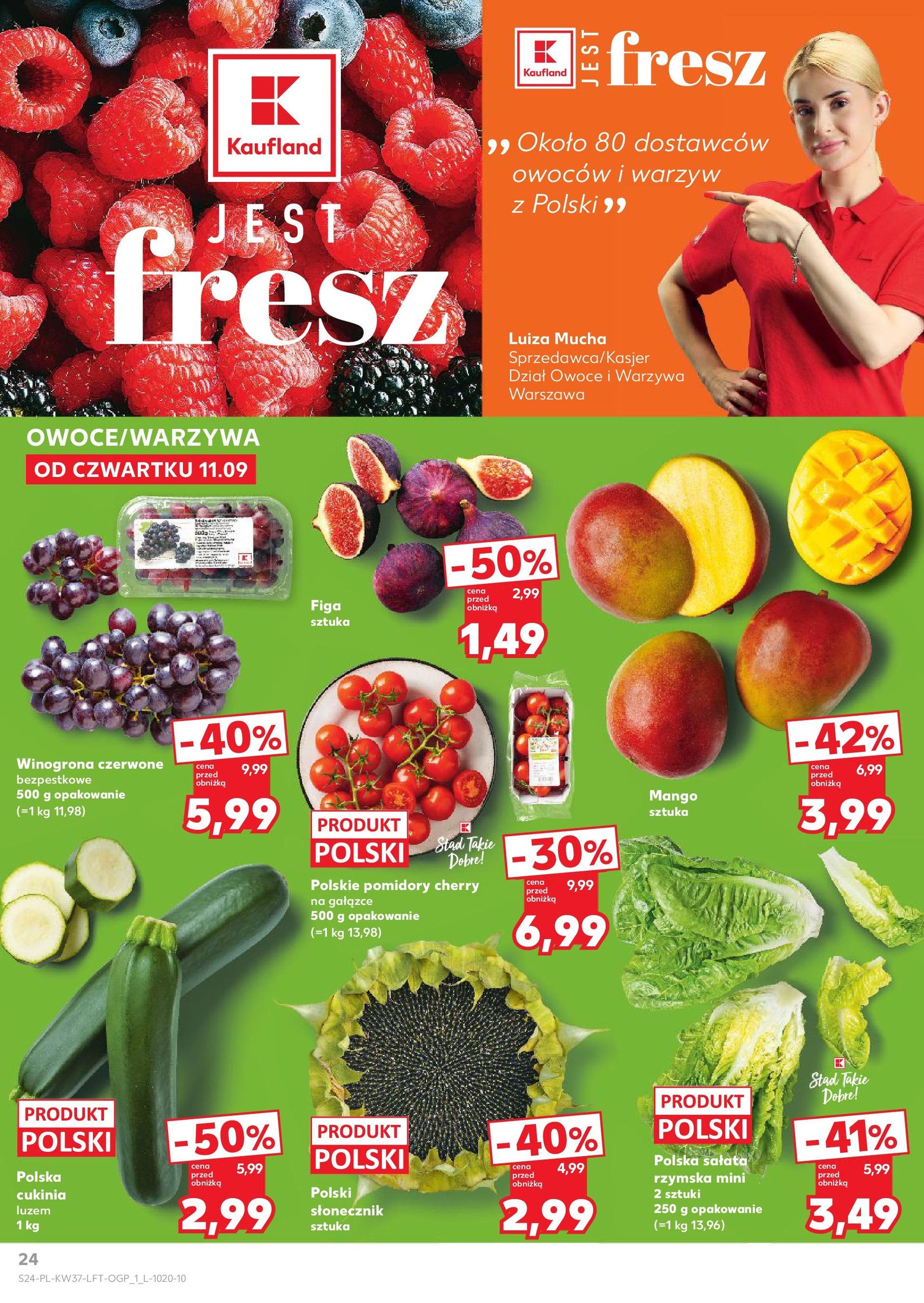 Kaufland gazetka - ważny gazetka od 11.09.2025 strona 24 z 61 Kaufland gazetka - ważny gazetka od 11.09.2025 strona 24 z 61
