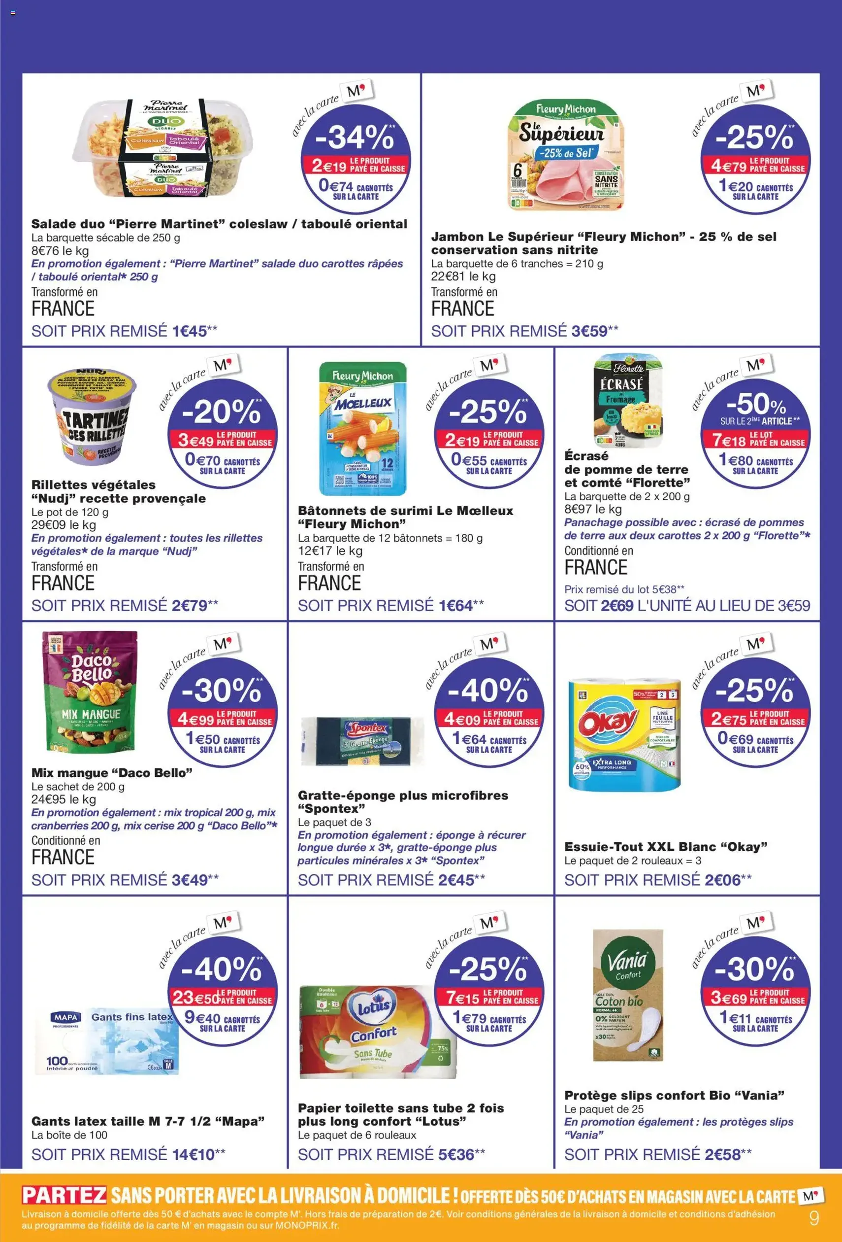 Monoprix catalogue - brochure valable à partir du 22/09/2026, page 9 sur 64