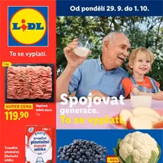 Lidl leták - náhled letáku platný od 29.09.2025