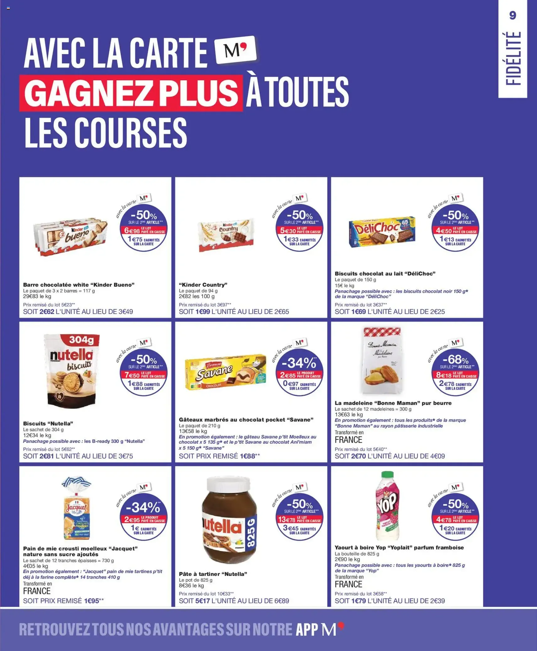 Monoprix catalogue - brochure valable à partir du 01/01/2026, page 9 sur 69