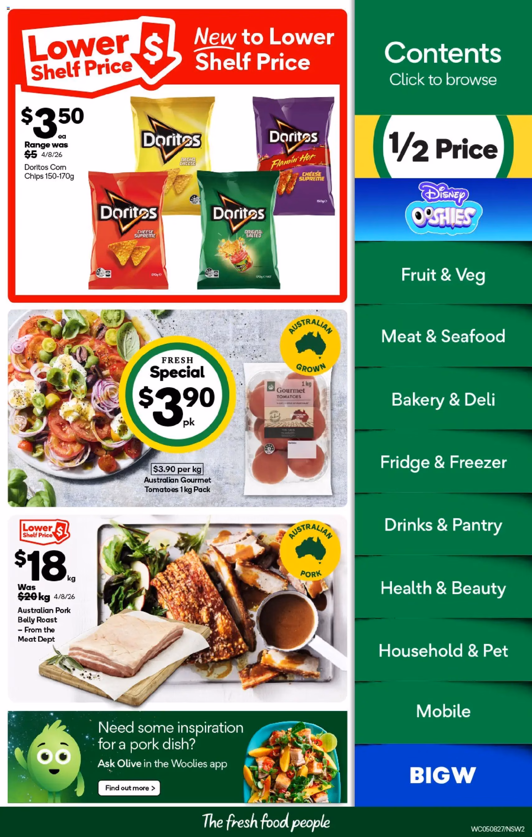 Woolworths catalogue - valid flyer from 05/08/2026, page 2 of 46