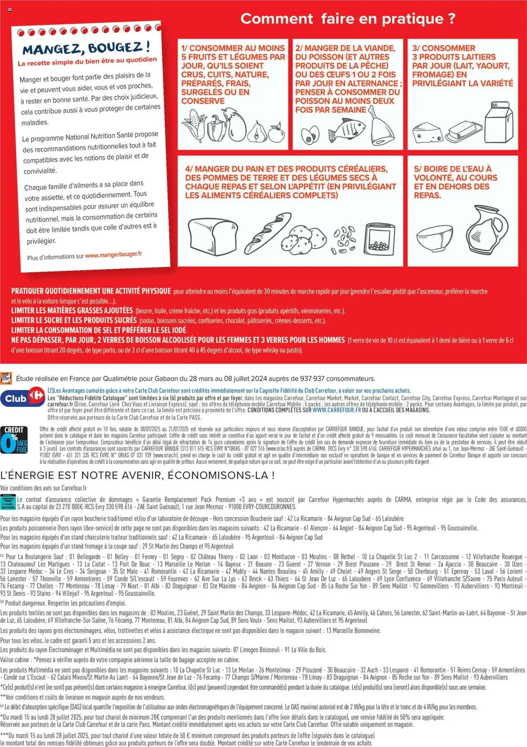 Carrefour catalogue semaine 29 - brochure valable à partir du 15/07/2025, page 94 sur 95