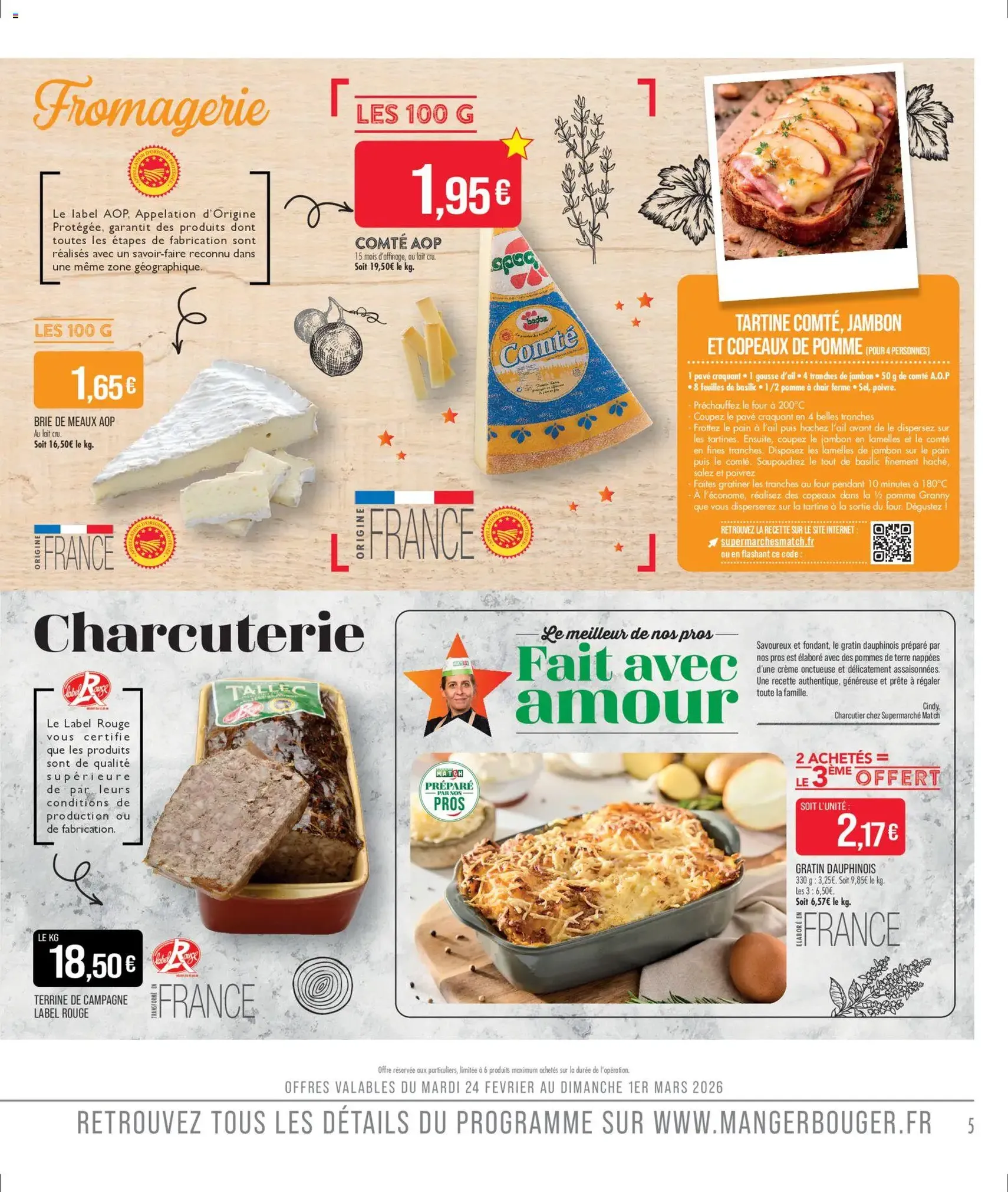 Match Supermarché catalogue - brochure valable à partir du 24/02/2026, page 7 sur 26
