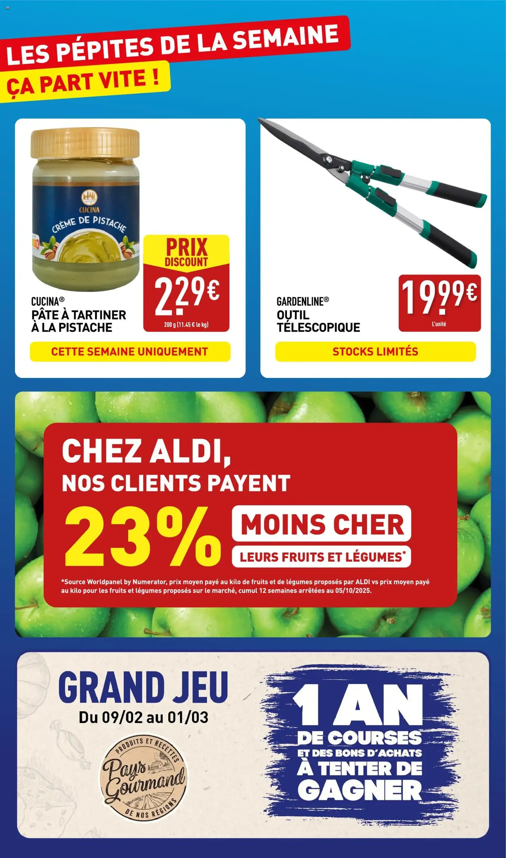 Aldi catalogue semaine 7 - brochure valable à partir du 10/02/2026, page 2 sur 46