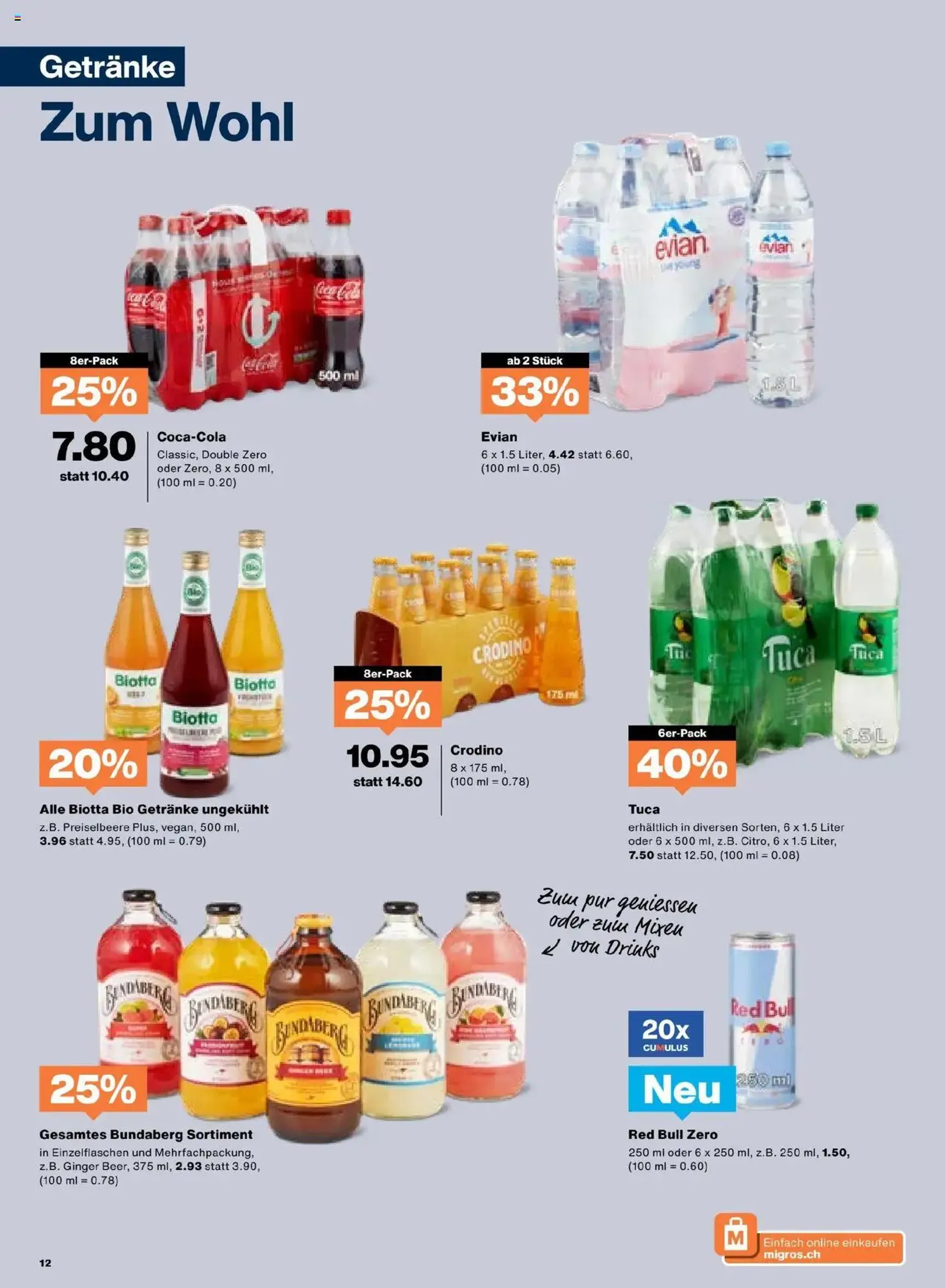 Migros Aktionen - Gültiger Prospekt ab 09.09.2025, Seite 12 von insgesamt 20 Migros Aktionen - Gültiger Prospekt ab 09.09.2025, Seite 12 von insgesamt 20