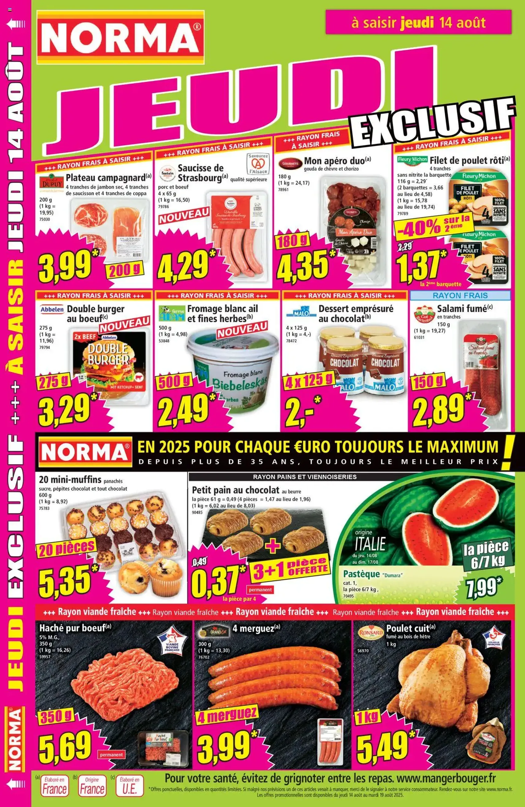 Norma catalogue - brochure valable à partir du 13/08/2025, page 12 sur 12