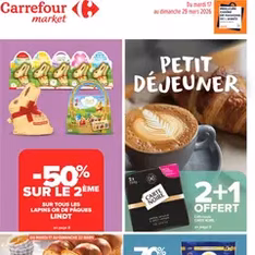 Carrefour Market Petit déjeuner - Prévisualisation du catalogue valable à partir du 17/03/2026