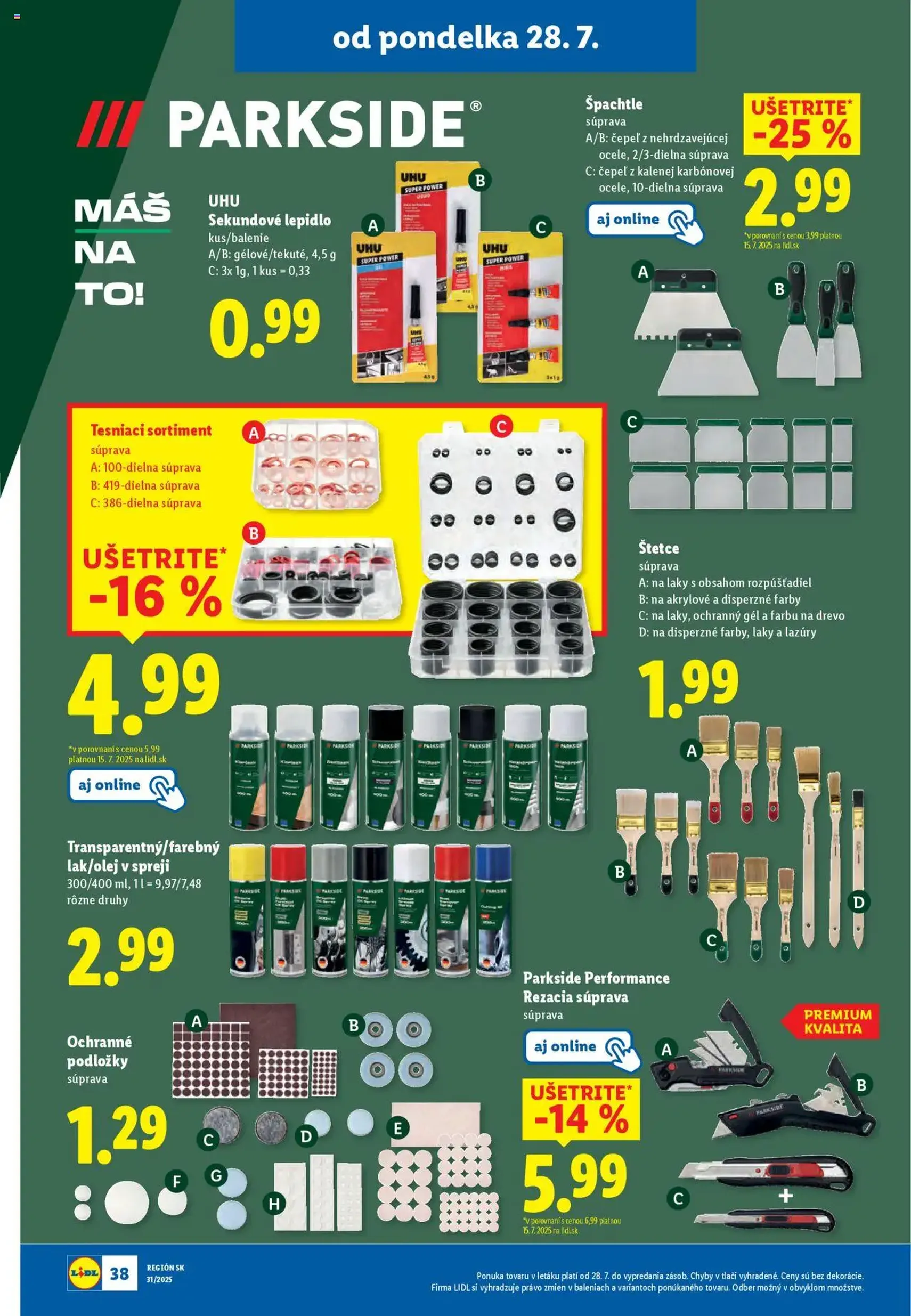 Lidl leták - platný leták od 28.07.2025 strana 44 z 87 Lidl leták - platný leták od 28.07.2025 strana 44 z 87