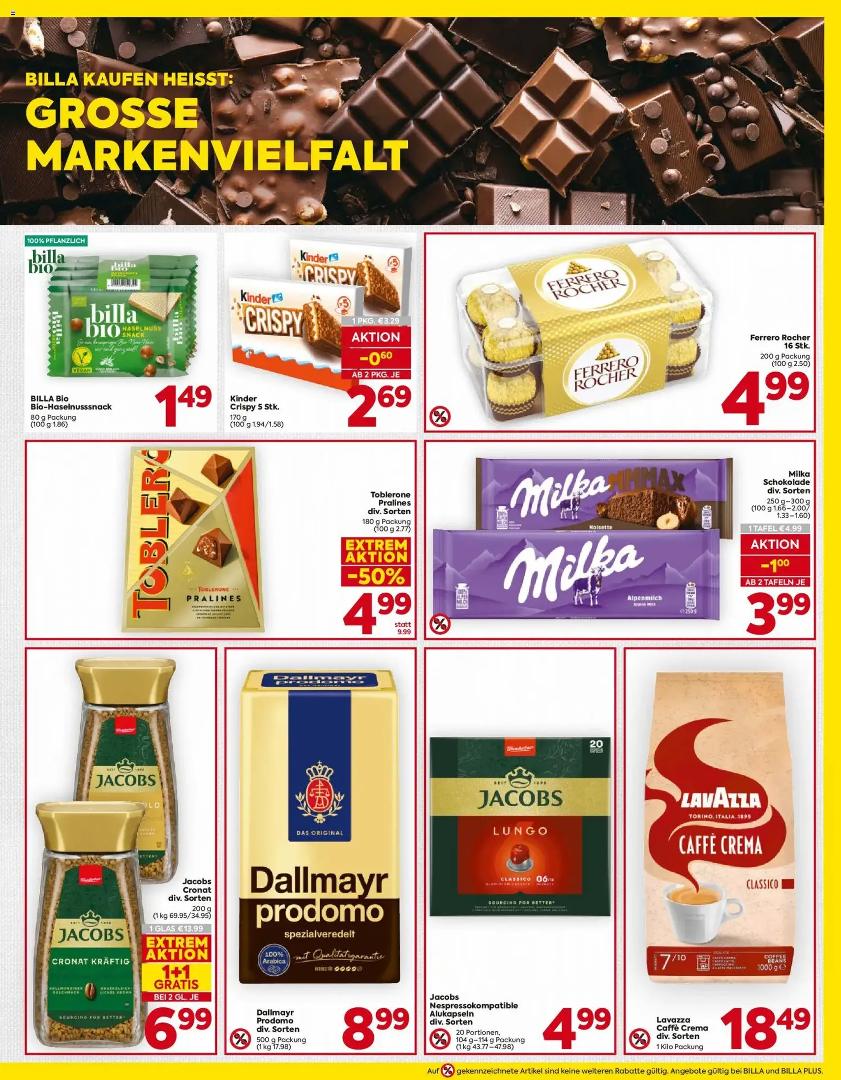 Billa Flugblatt - Gültiger Prospekt ab 01.10.2026, Seite 13 von insgesamt 16