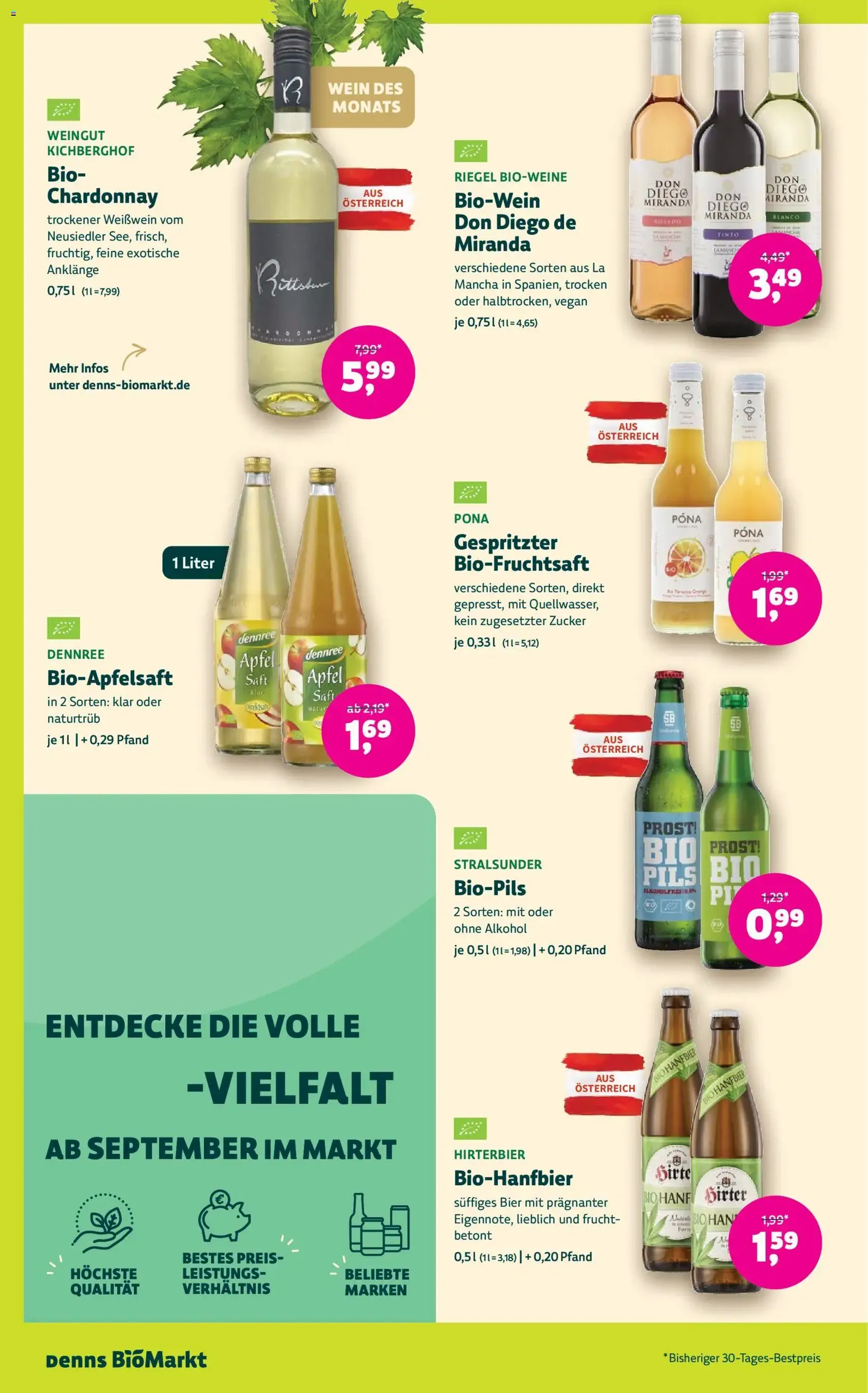 Denns BioMarkt Angebote - Gültiger Prospekt ab 26.08.2026, Seite 12 von insgesamt 14